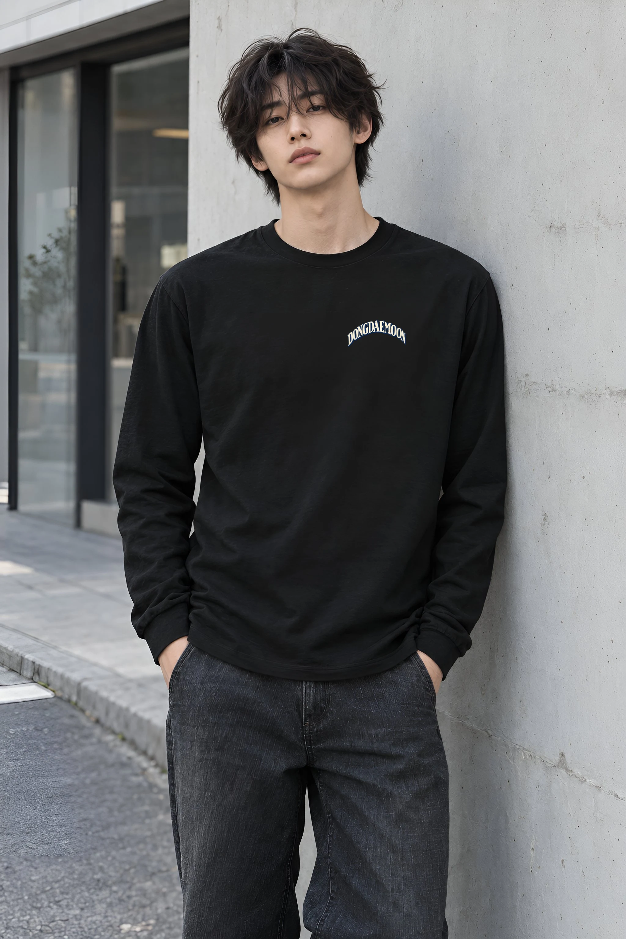 "Dongdaemun Fortress" Unisex Longsleeve T-shirt