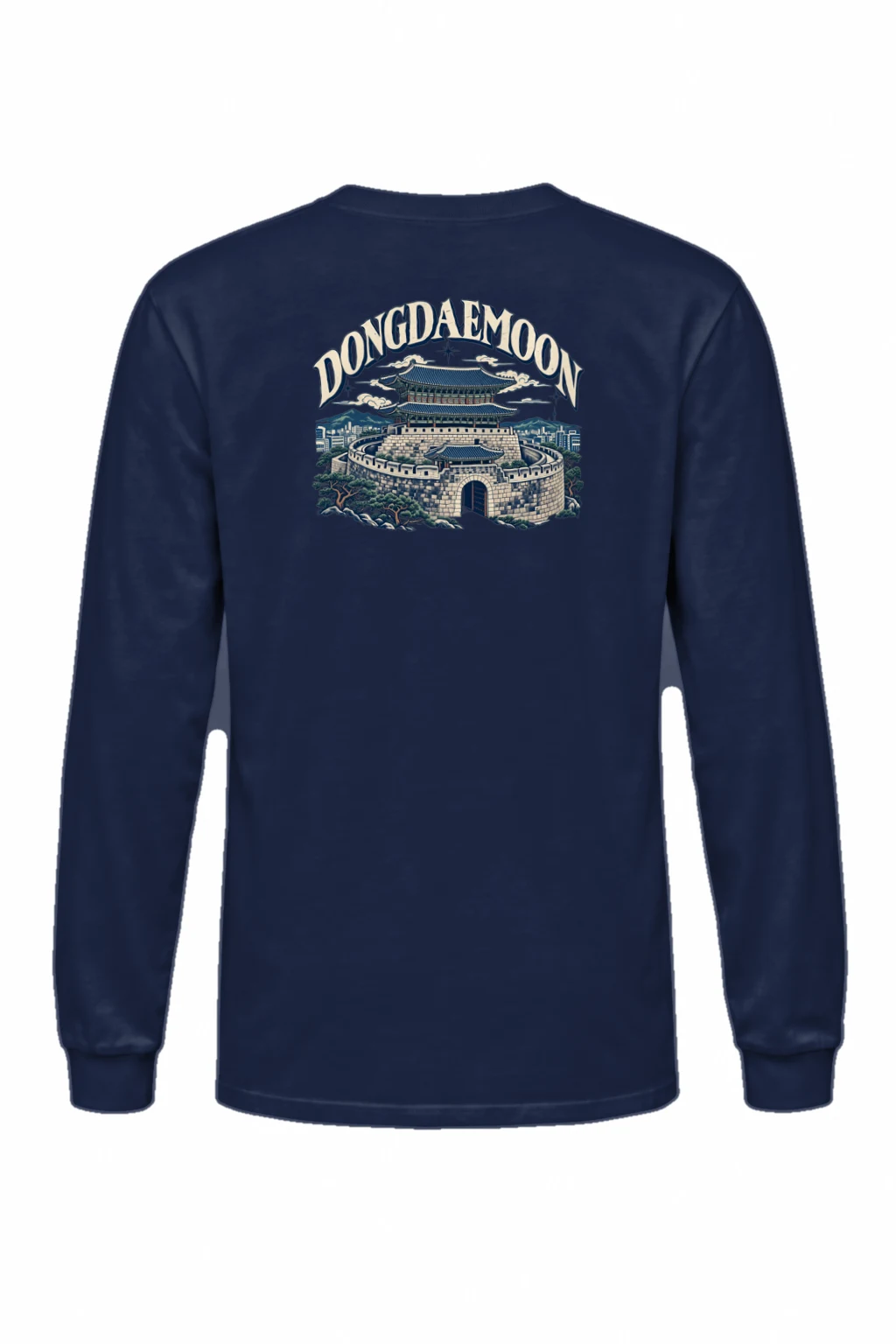 "Dongdaemun Fortress" Unisex Longsleeve T-shirt | Gildan 2400