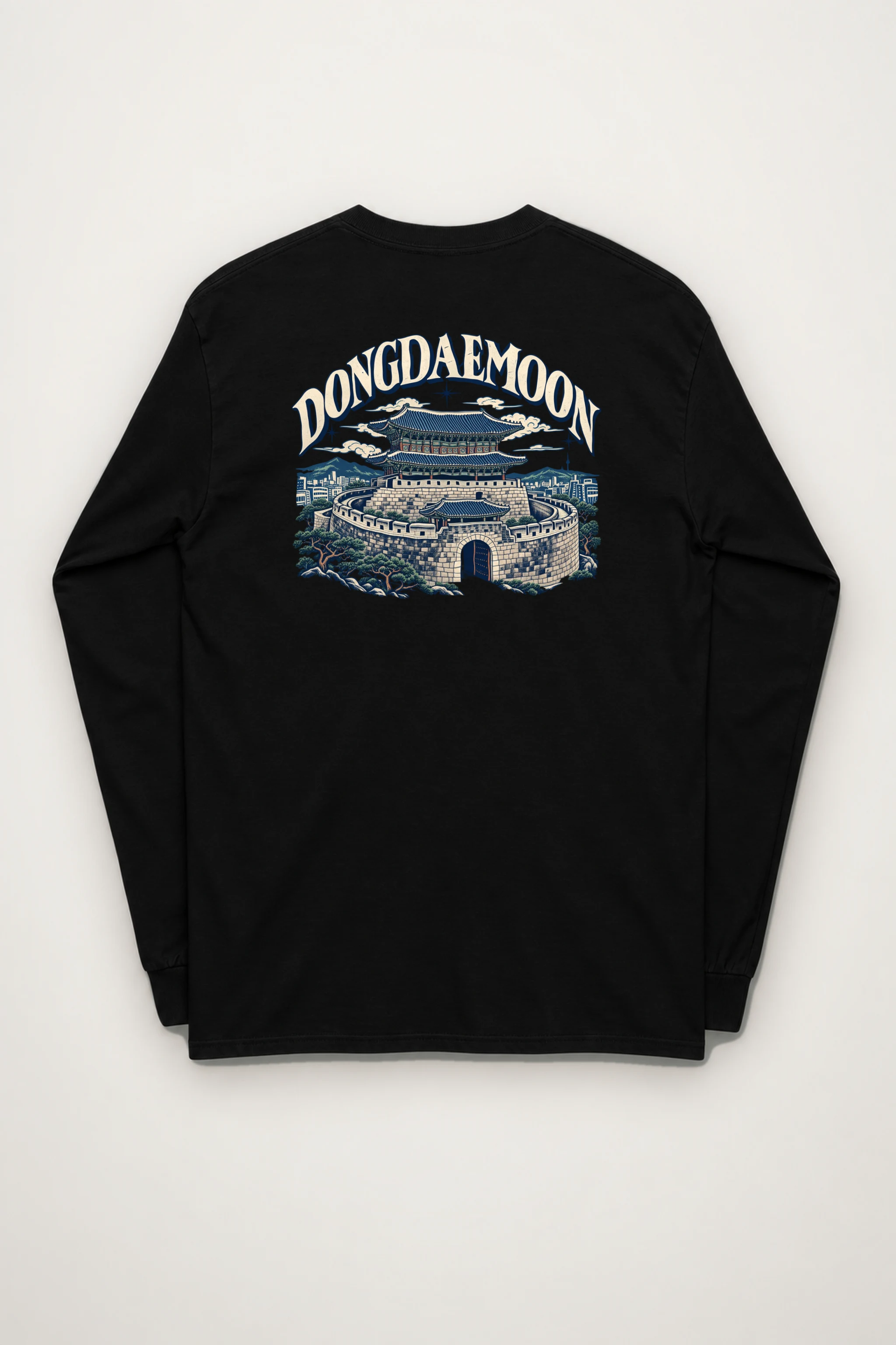 "Dongdaemun Fortress" Unisex Longsleeve T-shirt