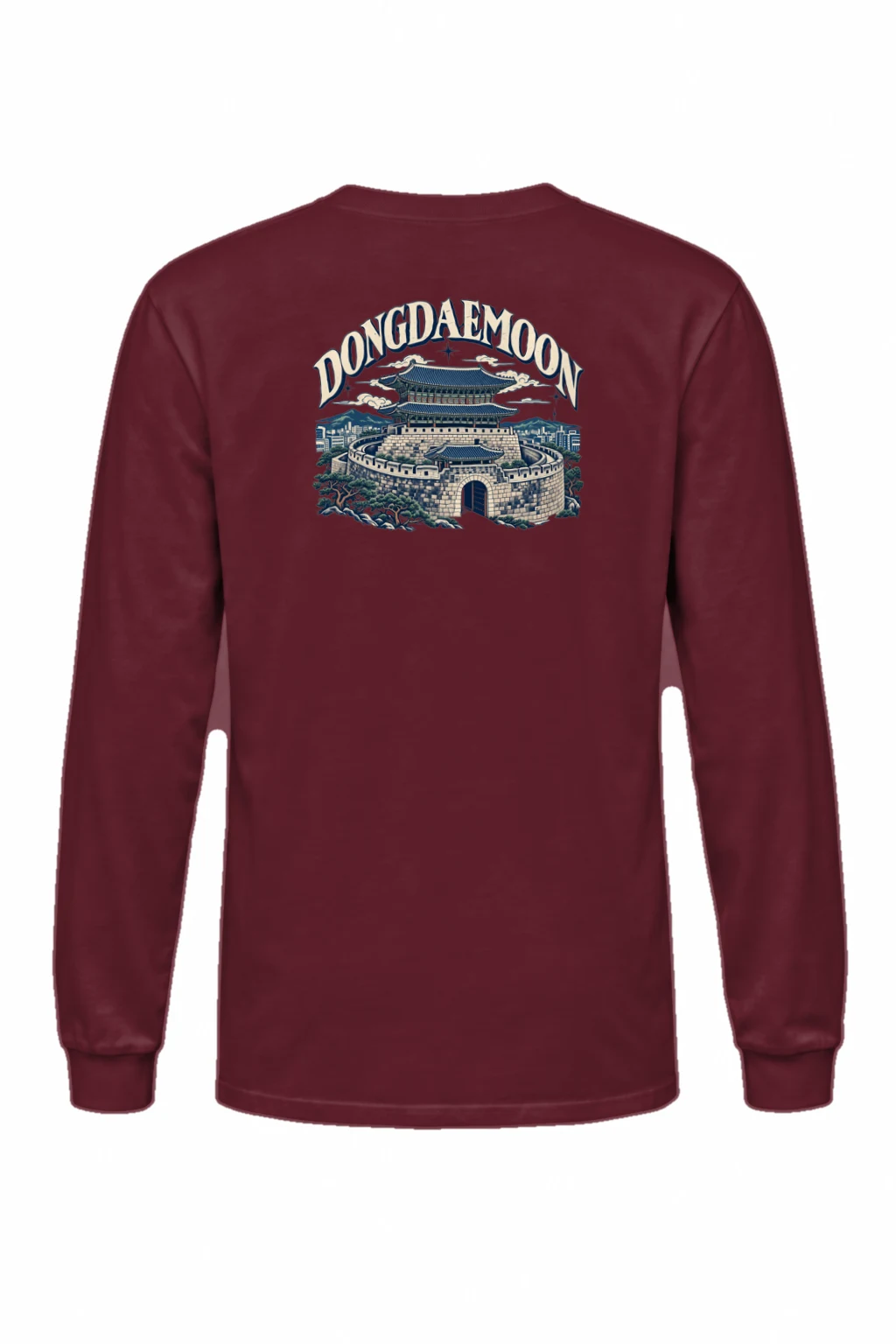 "Dongdaemun Fortress" Unisex Longsleeve T-shirt | Gildan 2400