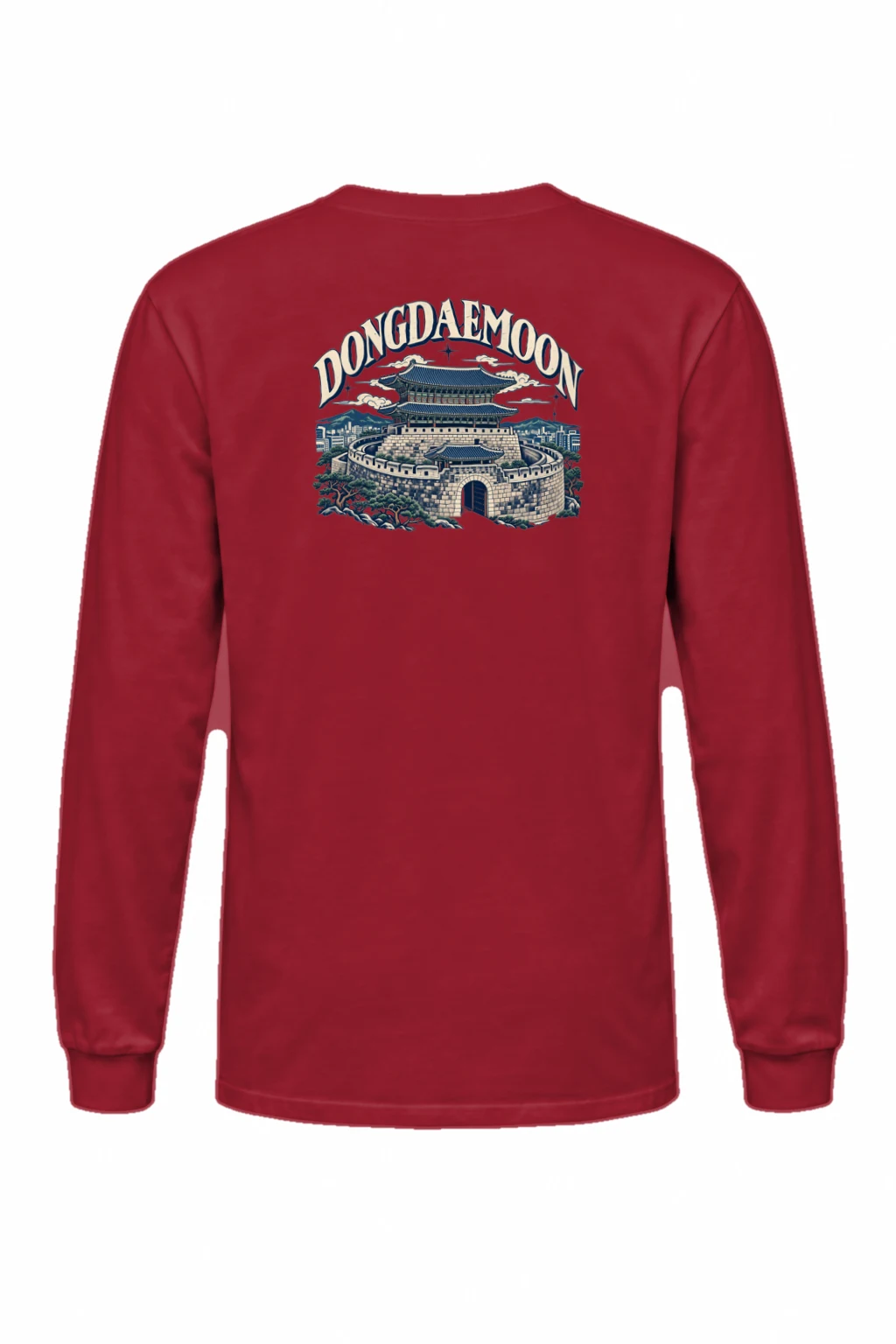 "Dongdaemun Fortress" Unisex Longsleeve T-shirt | Gildan 2400