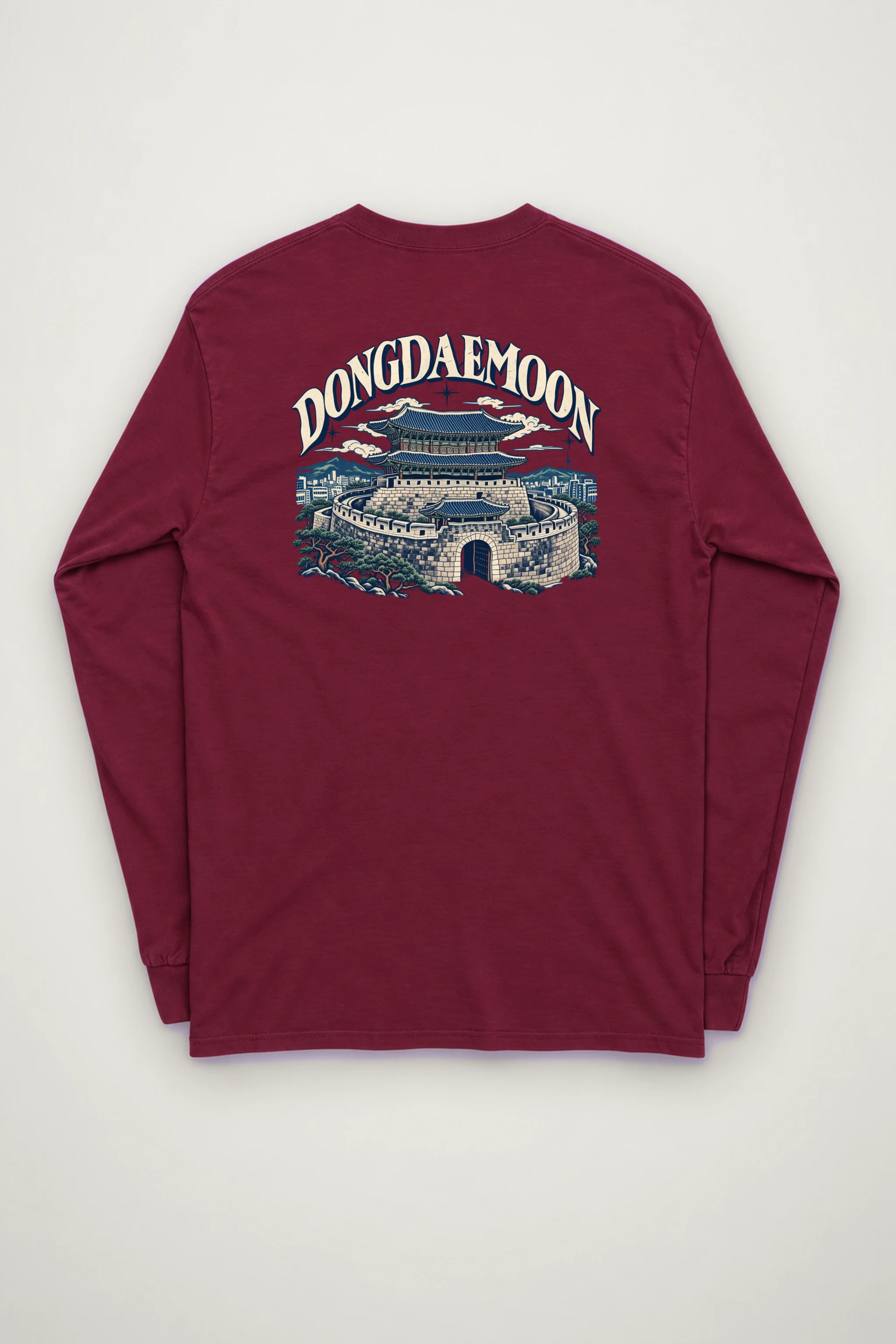 "Dongdaemun Fortress" Unisex Longsleeve T-shirt