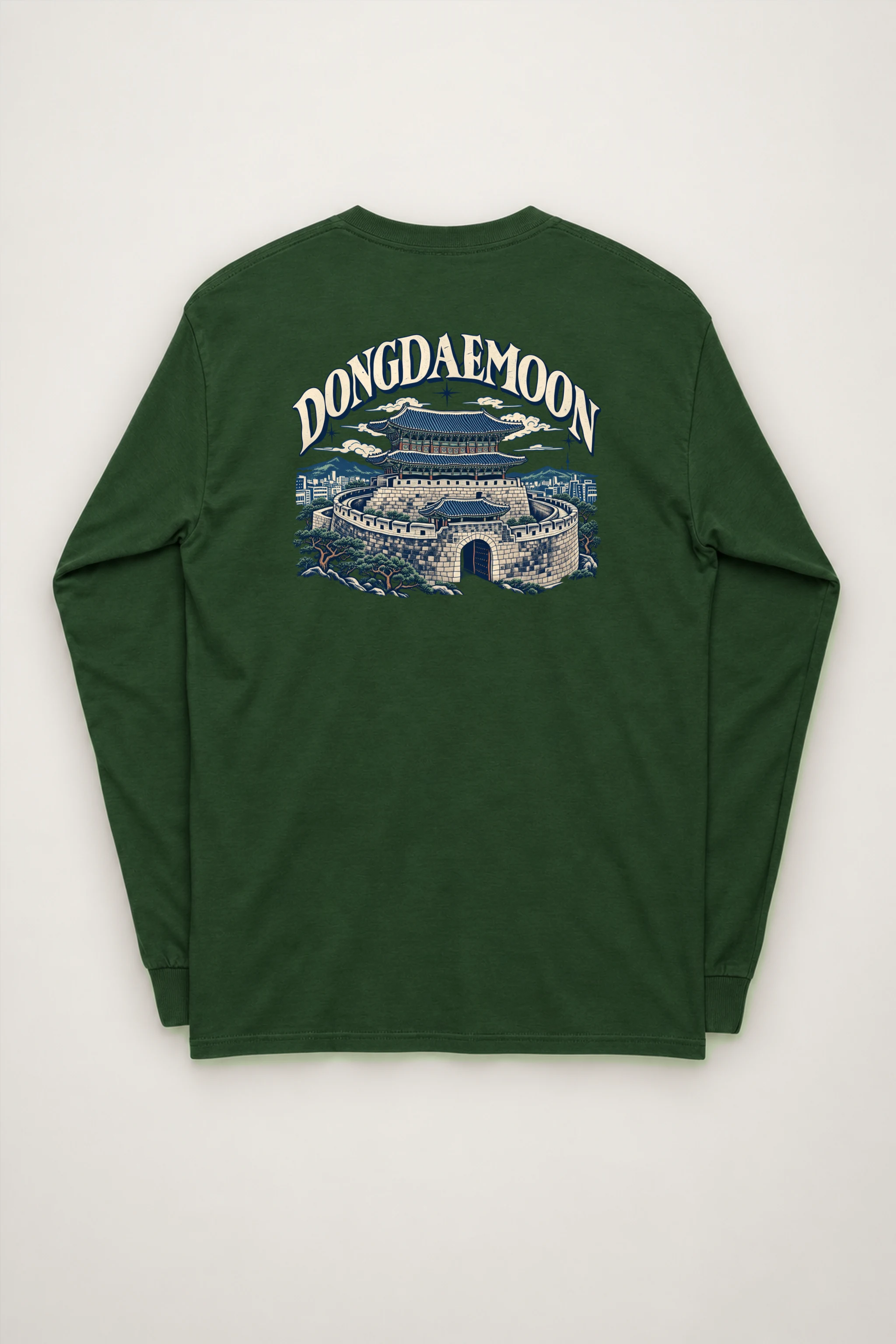 "Dongdaemun Fortress" Unisex Longsleeve T-shirt