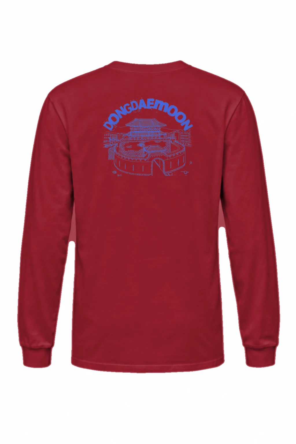 "Dongdaemun Gate" Unisex Longsleeve T-shirt | Gildan 2400