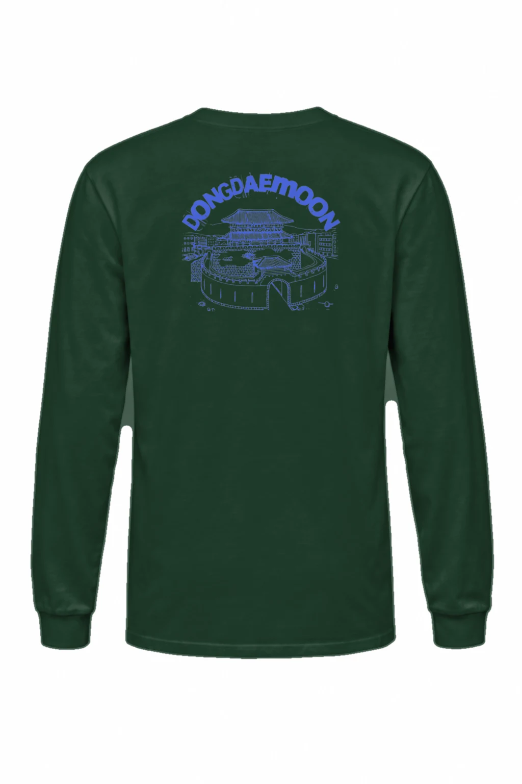 "Dongdaemun Gate" Unisex Longsleeve T-shirt | Gildan 2400