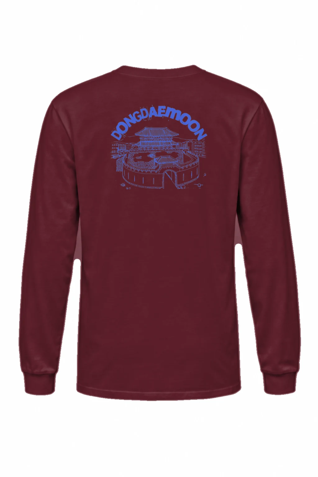 "Dongdaemun Gate" Unisex Longsleeve T-shirt | Gildan 2400