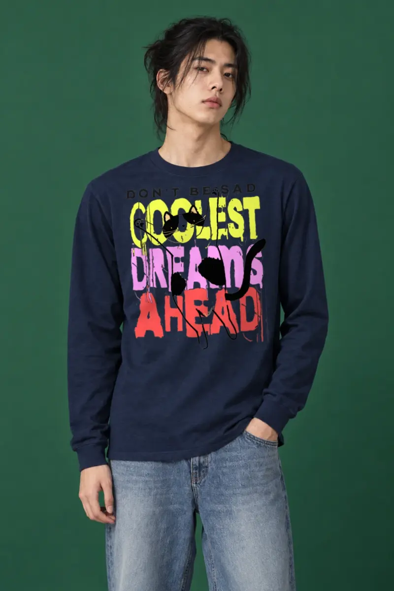 "Don't Be Sad" Unisex Longsleeve T-shirt | Gildan 2400