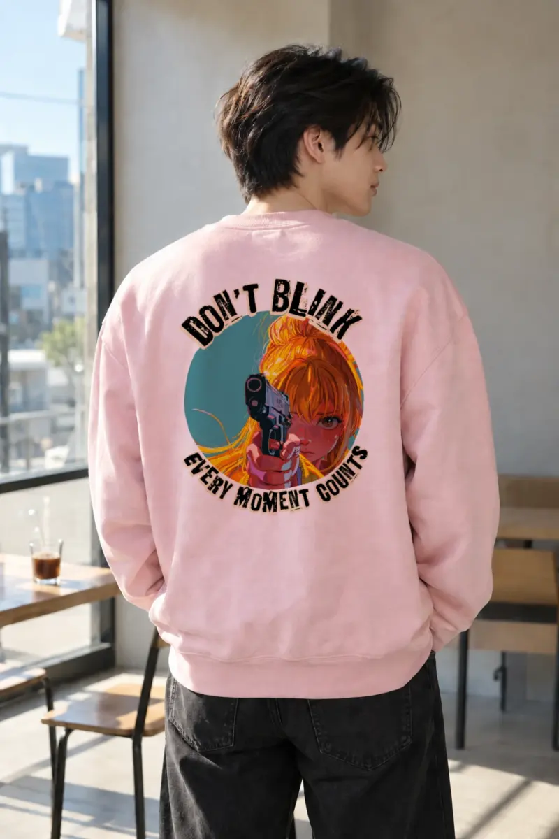 “Don’t Blink” Heavy Blend Unisex Crewneck Sweatshirt | Gildan 18000