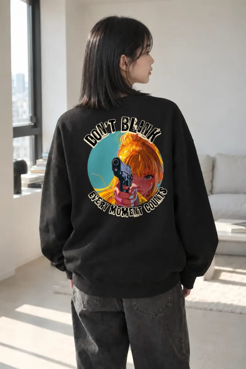 "Don't Blink" Heavy Blend Unisex Crewneck Sweatshirt | Gildan 18000