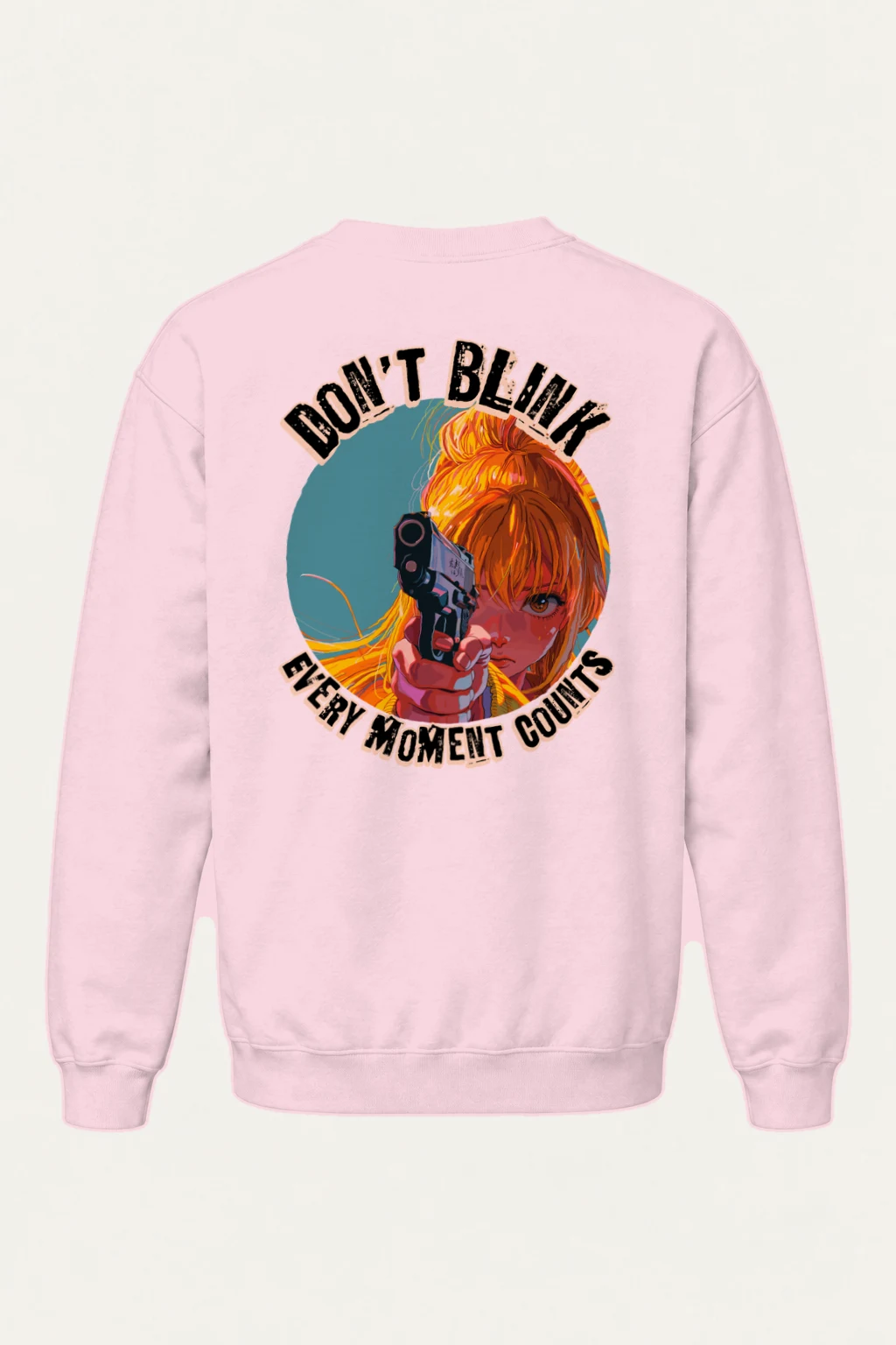 "Don't Blink" Heavy Blend Unisex Crewneck Sweatshirt | Gildan 18000