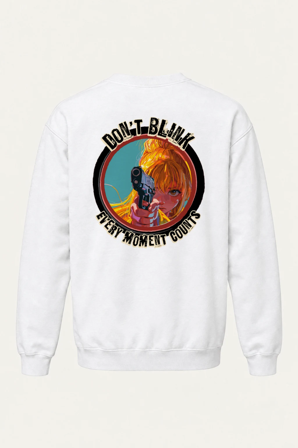 "Don't Blink" Heavy Blend Unisex Crewneck Sweatshirt | Gildan 18000