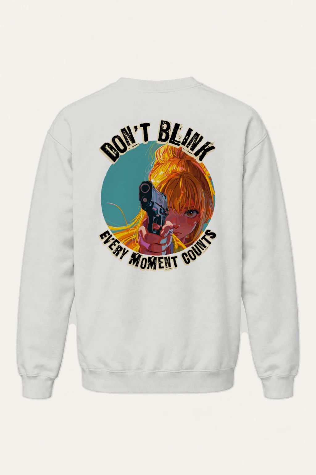 "Don't Blink" Heavy Blend Unisex Crewneck Sweatshirt | Gildan 18000