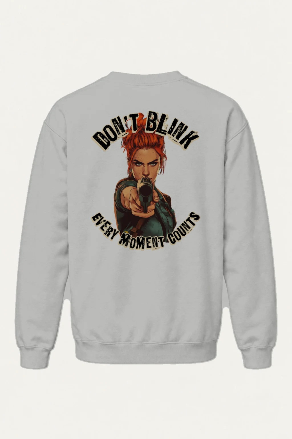 "Don't Blink" Heavy Blend Unisex Crewneck Sweatshirt | Gildan 18000