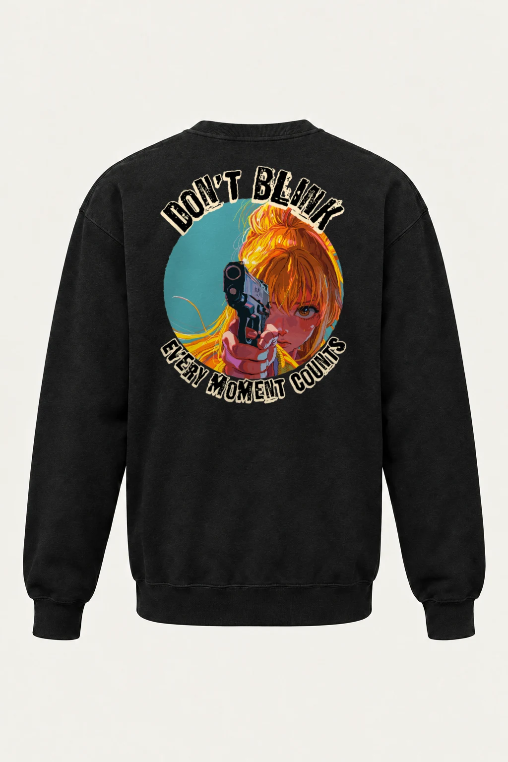 "Don't Blink" Heavy Blend Unisex Crewneck Sweatshirt | Gildan 18000