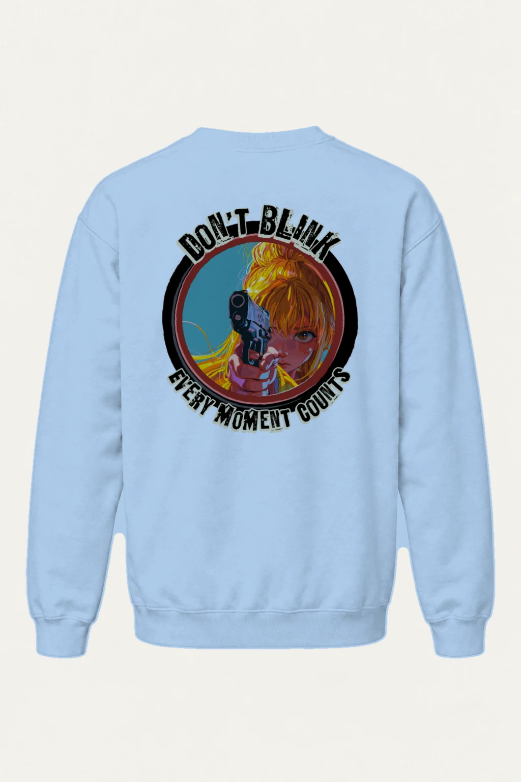 "Don't Blink" Heavy Blend Unisex Crewneck Sweatshirt | Gildan 18000