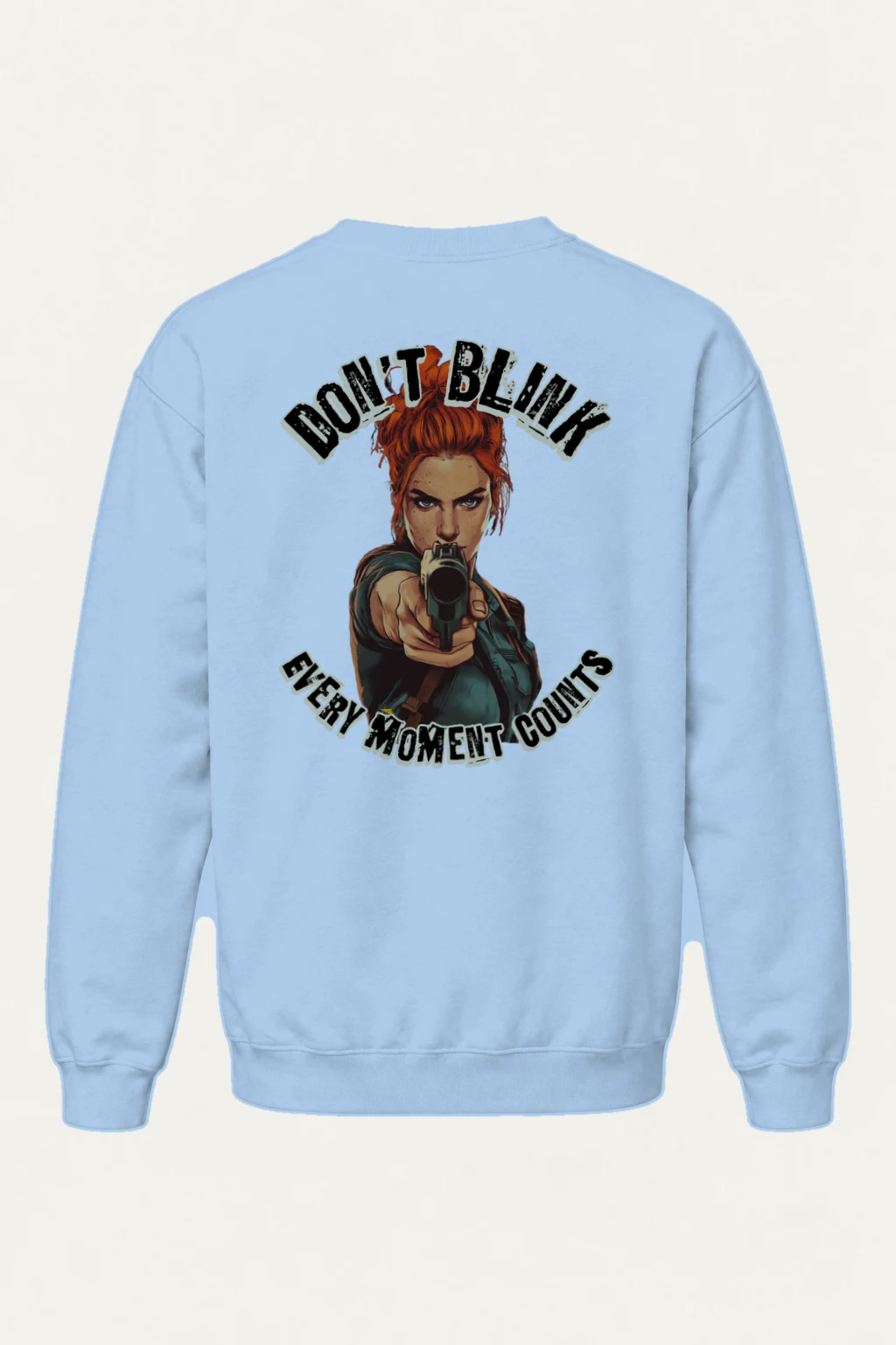 "Don't Blink" Heavy Blend Unisex Crewneck Sweatshirt | Gildan 18000