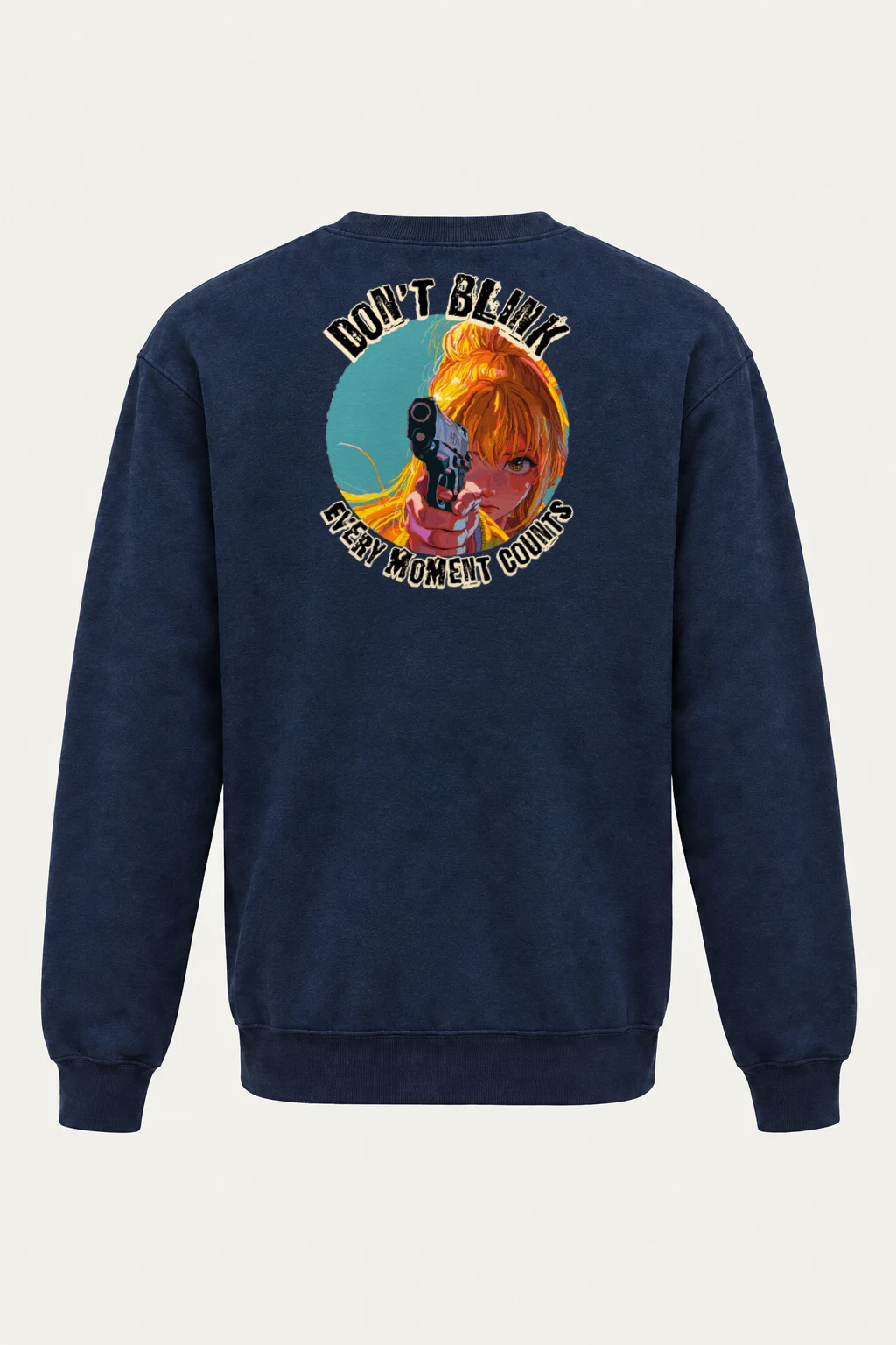 "Don't Blink" Heavy Blend Unisex Crewneck Sweatshirt | Gildan 18000