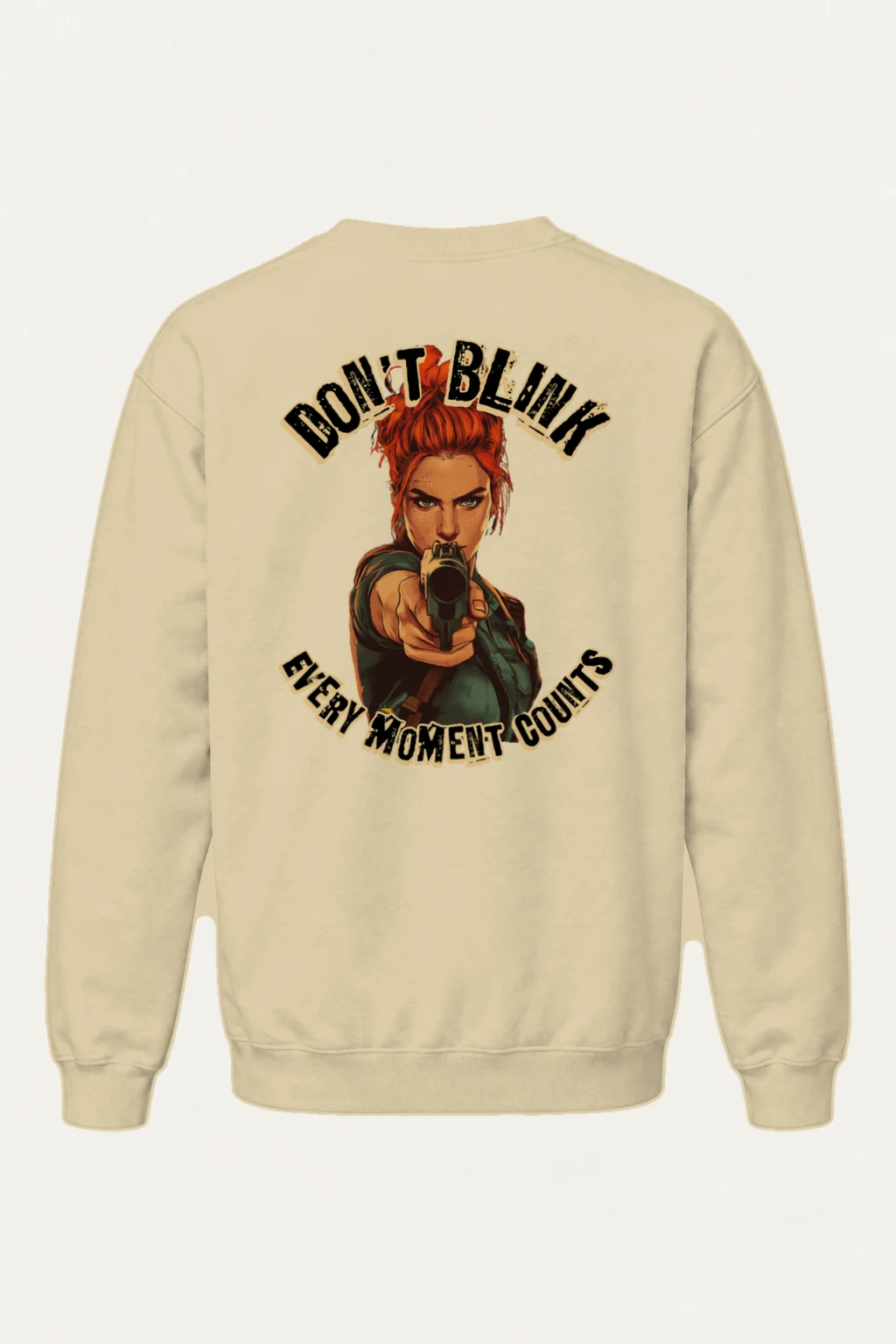 "Don't Blink" Heavy Blend Unisex Crewneck Sweatshirt | Gildan 18000