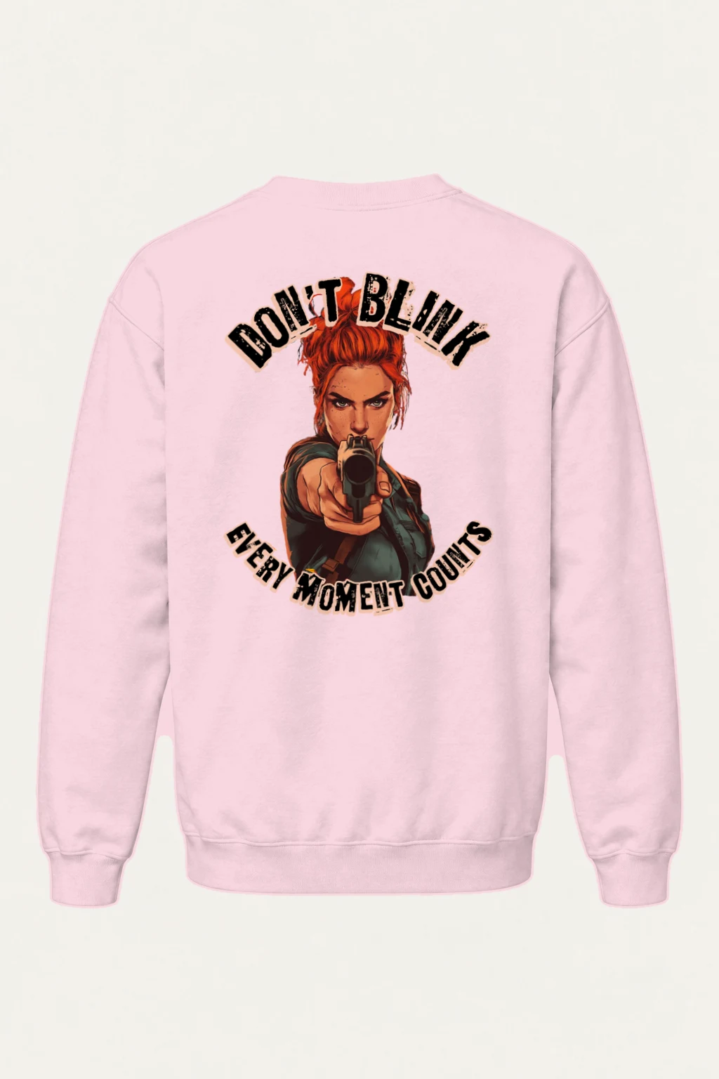 "Don't Blink" Heavy Blend Unisex Crewneck Sweatshirt | Gildan 18000