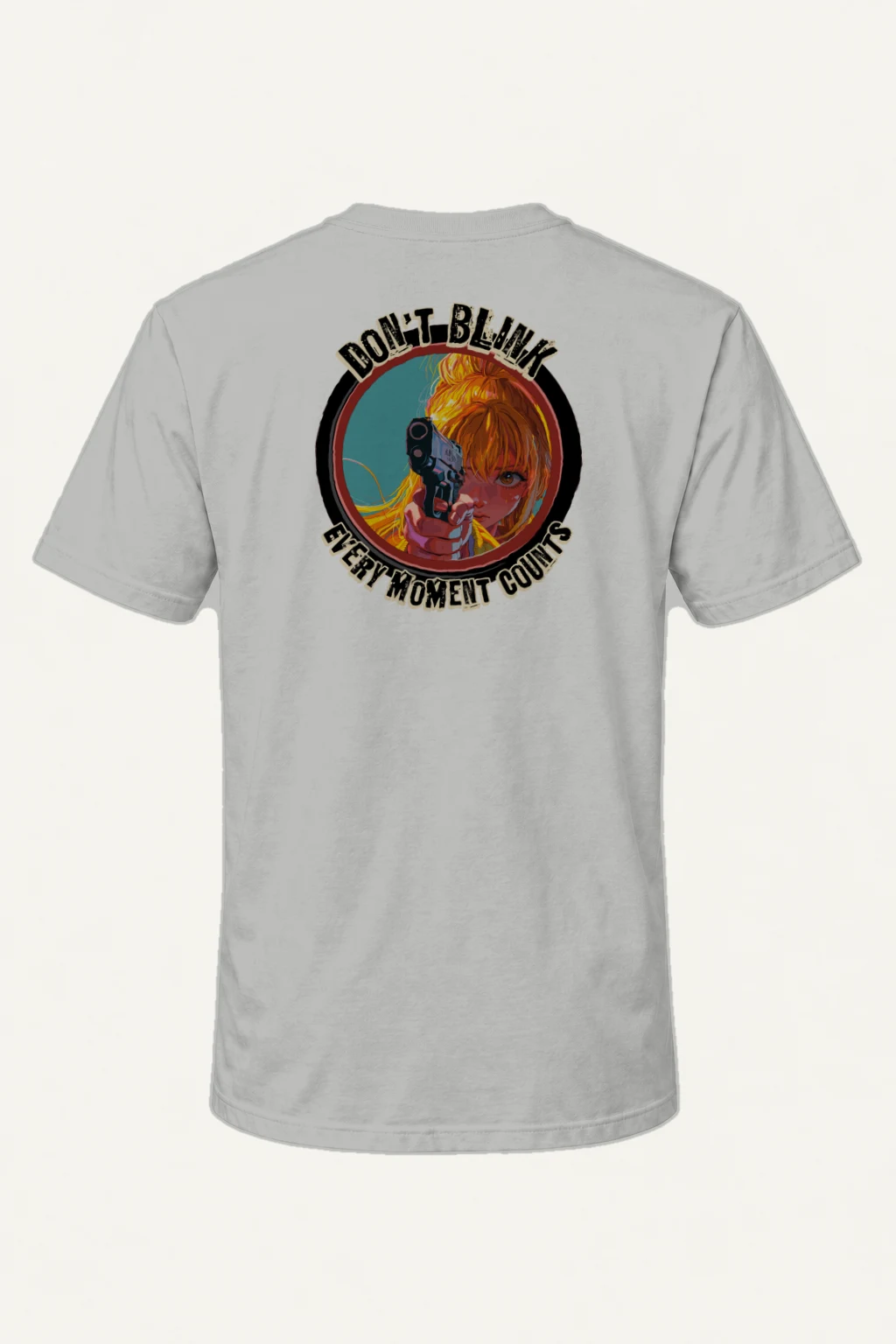 "Don't Blink" Heavyweight Unisex Crewneck T-shirt | Gildan 5000