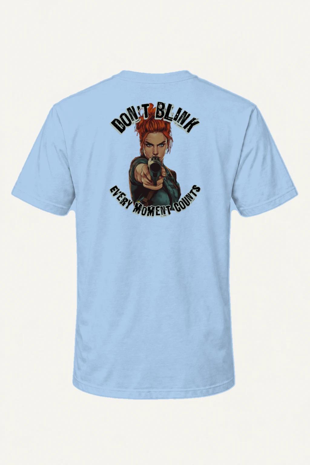 "Don't Blink" Heavyweight Unisex Crewneck T-shirt | Gildan 5000