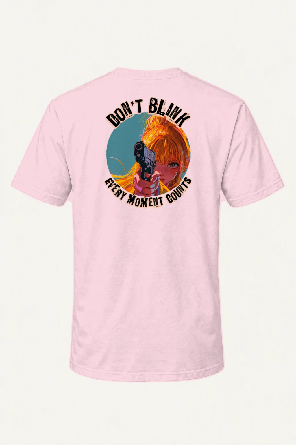 "Don't Blink" Heavyweight Unisex Crewneck T-shirt | Gildan 5000