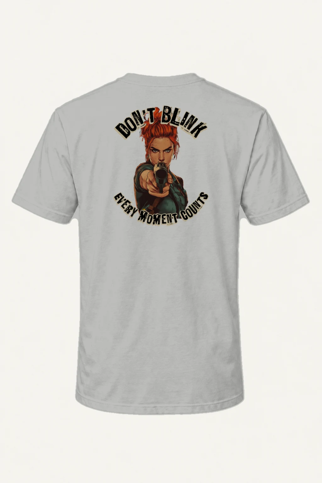 "Don't Blink" Heavyweight Unisex Crewneck T-shirt | Gildan 5000