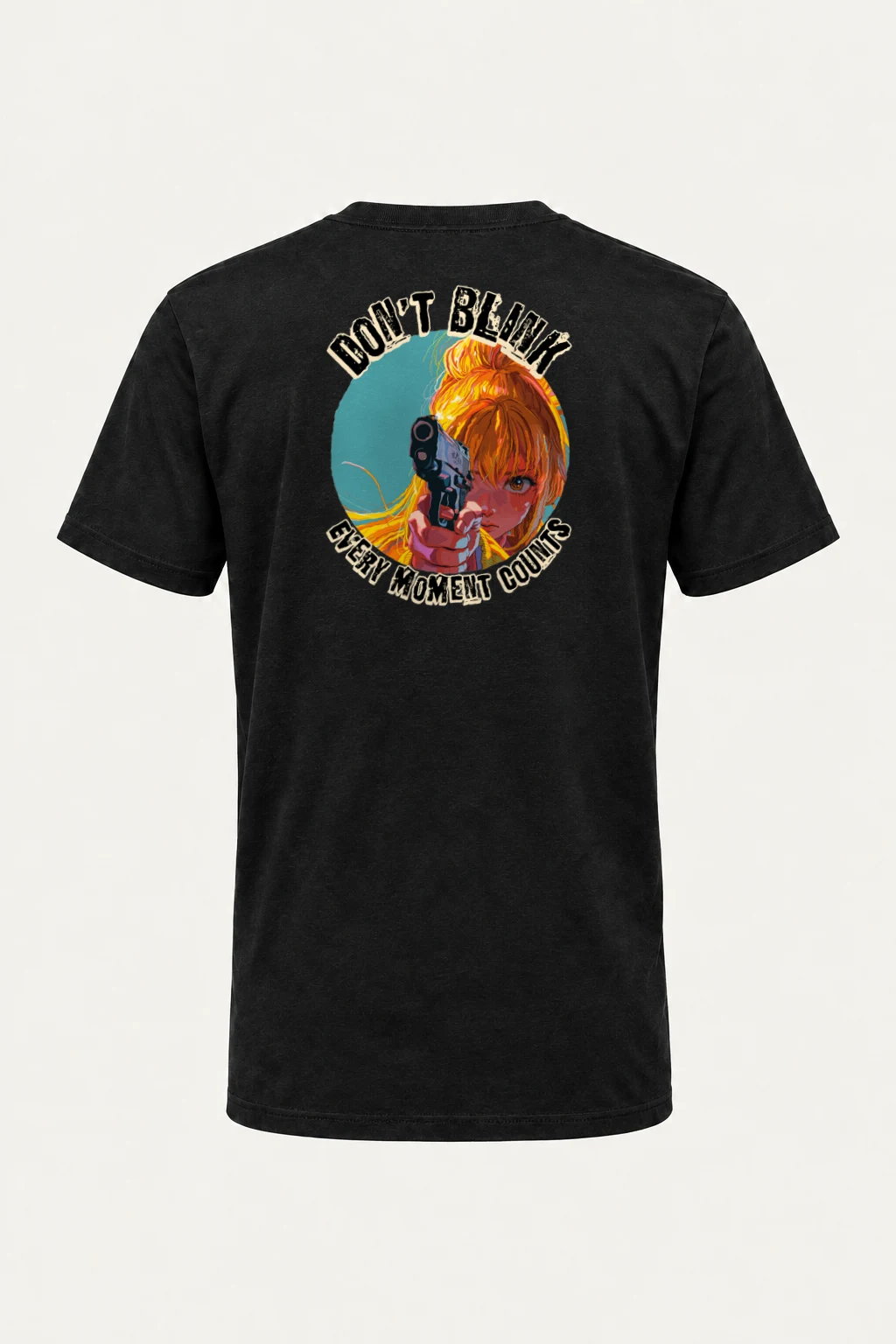 "Don't Blink" Heavyweight Unisex Crewneck T-shirt | Gildan 5000