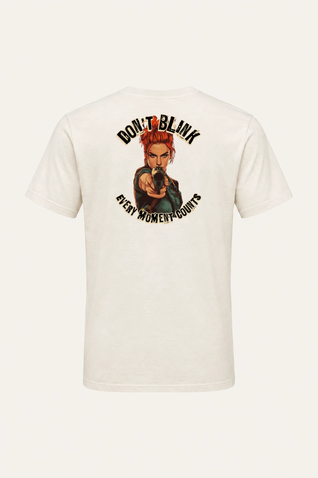 "Don't Blink" Heavyweight Unisex Crewneck T-shirt | Gildan 5000
