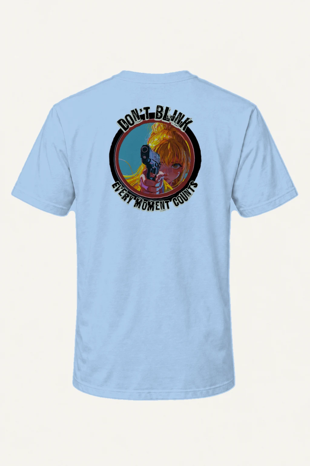 "Don't Blink" Heavyweight Unisex Crewneck T-shirt | Gildan 5000