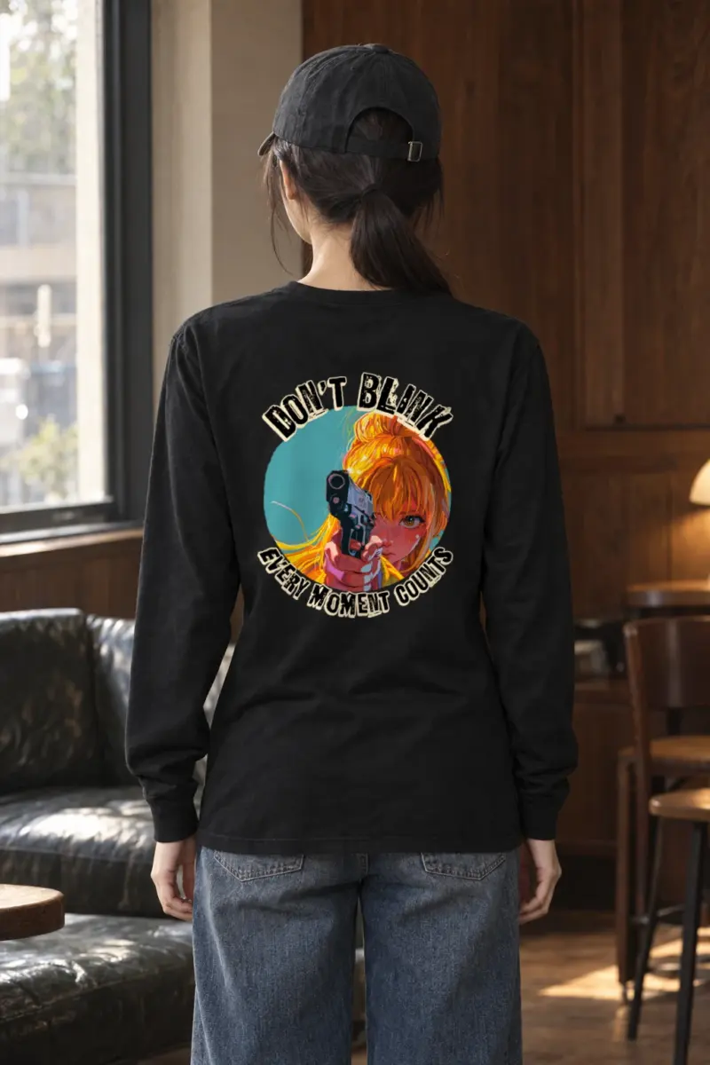 "Don't Blink" Unisex Longsleeve T-shirt
