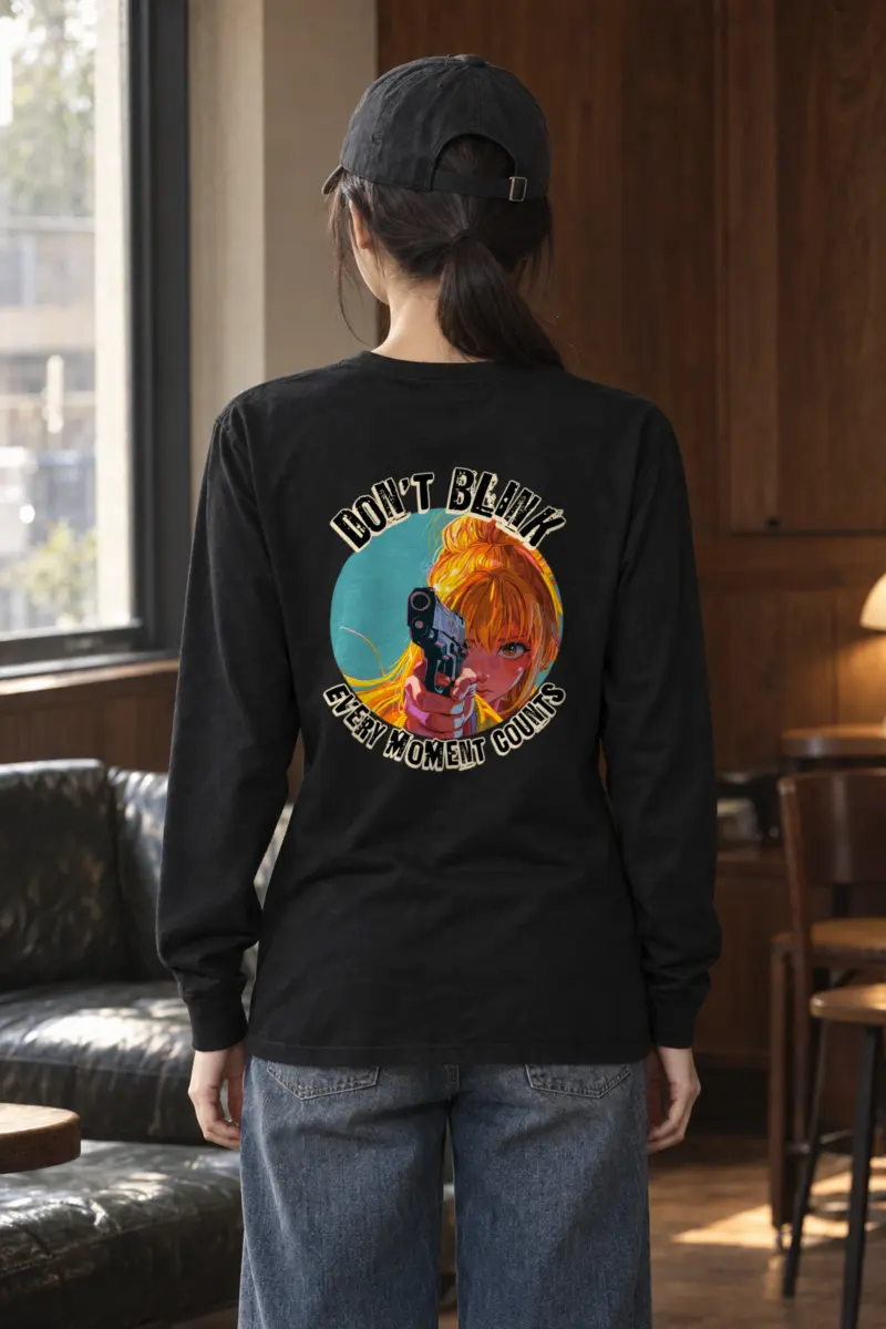 "Don't Blink" Unisex Longsleeve T-shirt