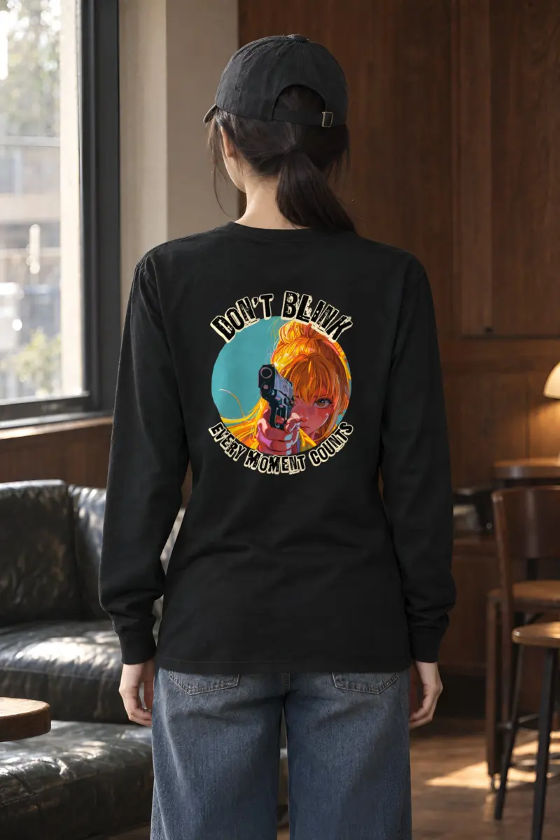 "Don't Blink" Unisex Longsleeve T-shirt