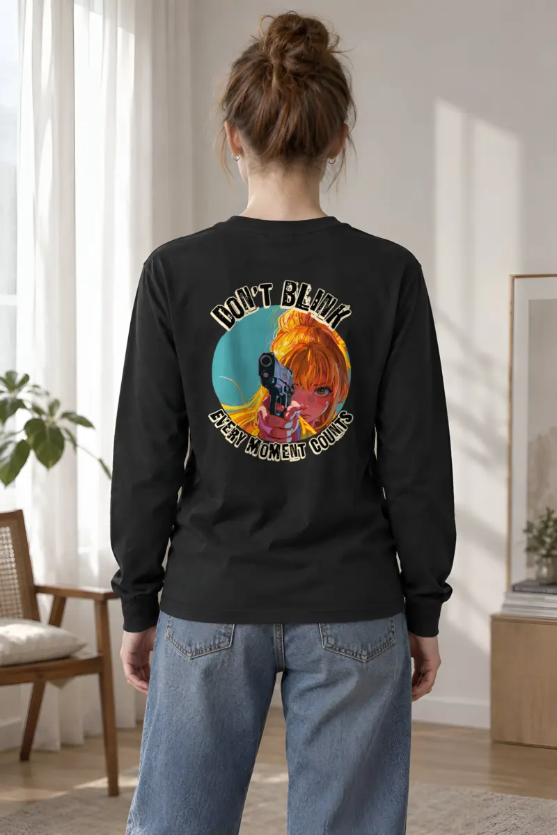 "Don't Blink" Unisex Longsleeve T-shirt