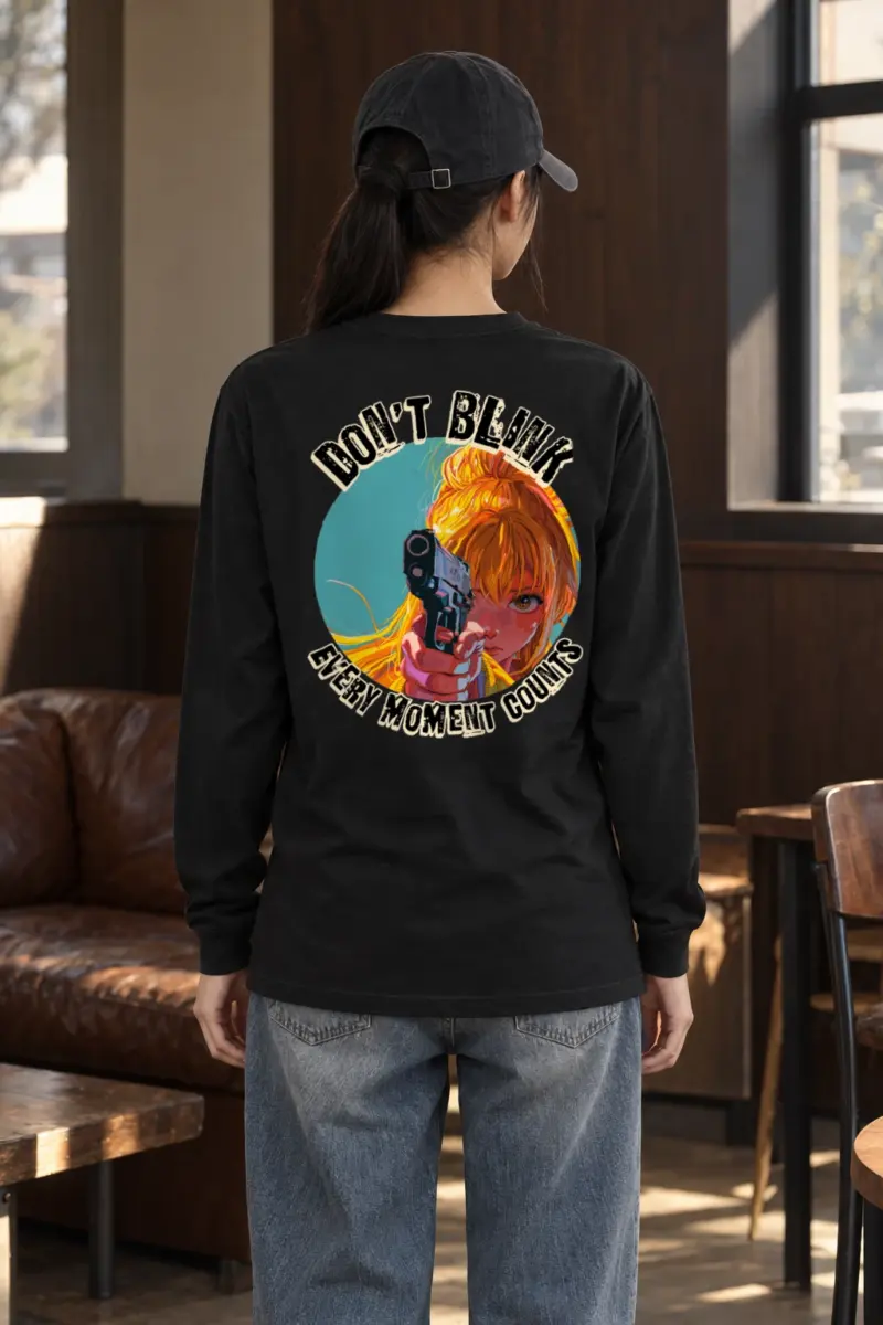 "Don't Blink" Unisex Longsleeve T-shirt