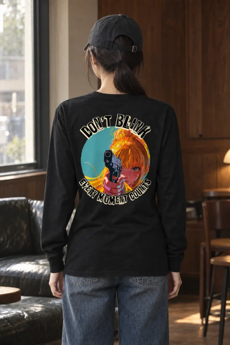 "Don't Blink" Unisex Longsleeve T-shirt