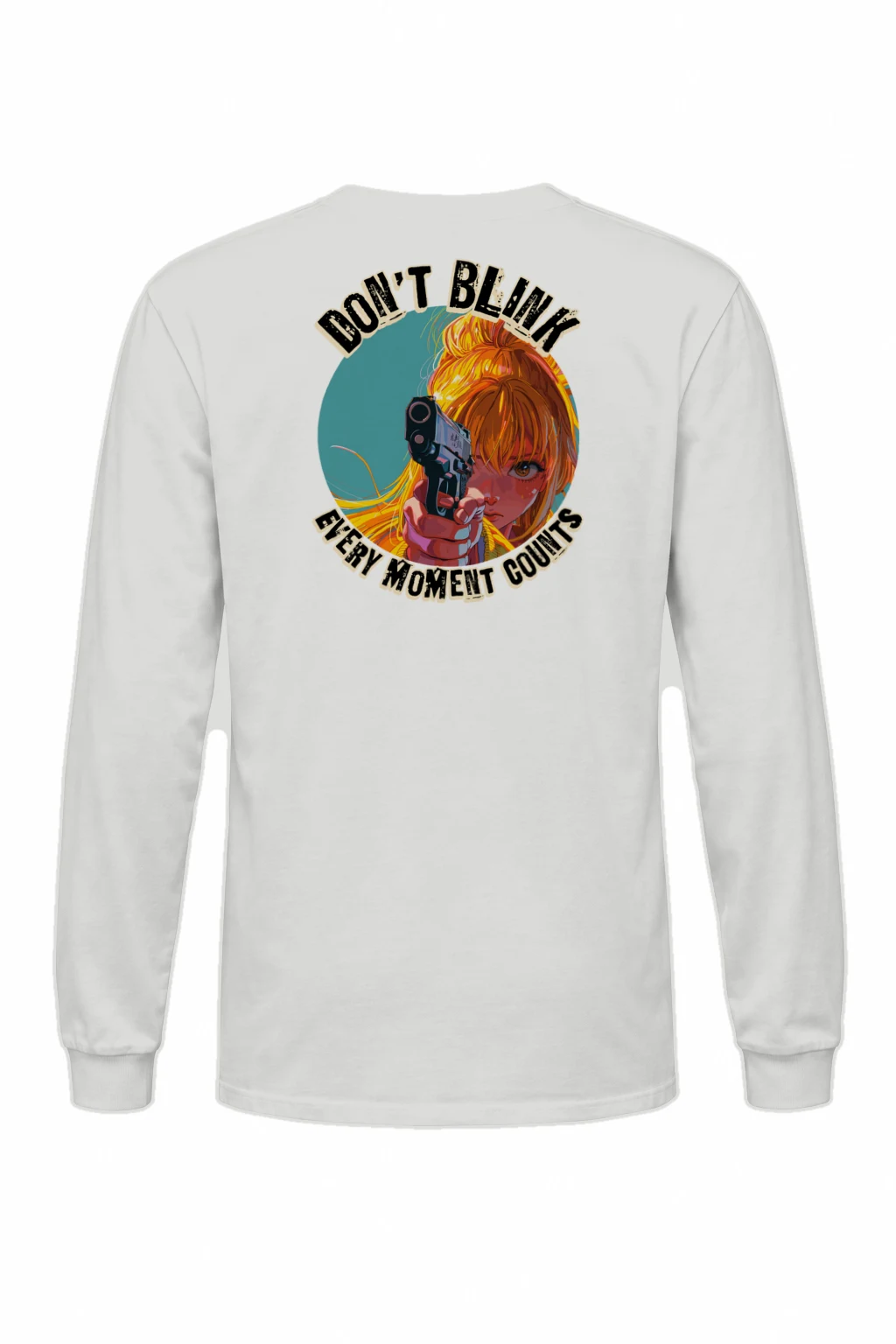 "Don't Blink" Unisex Longsleeve T-shirt | Gildan 2400