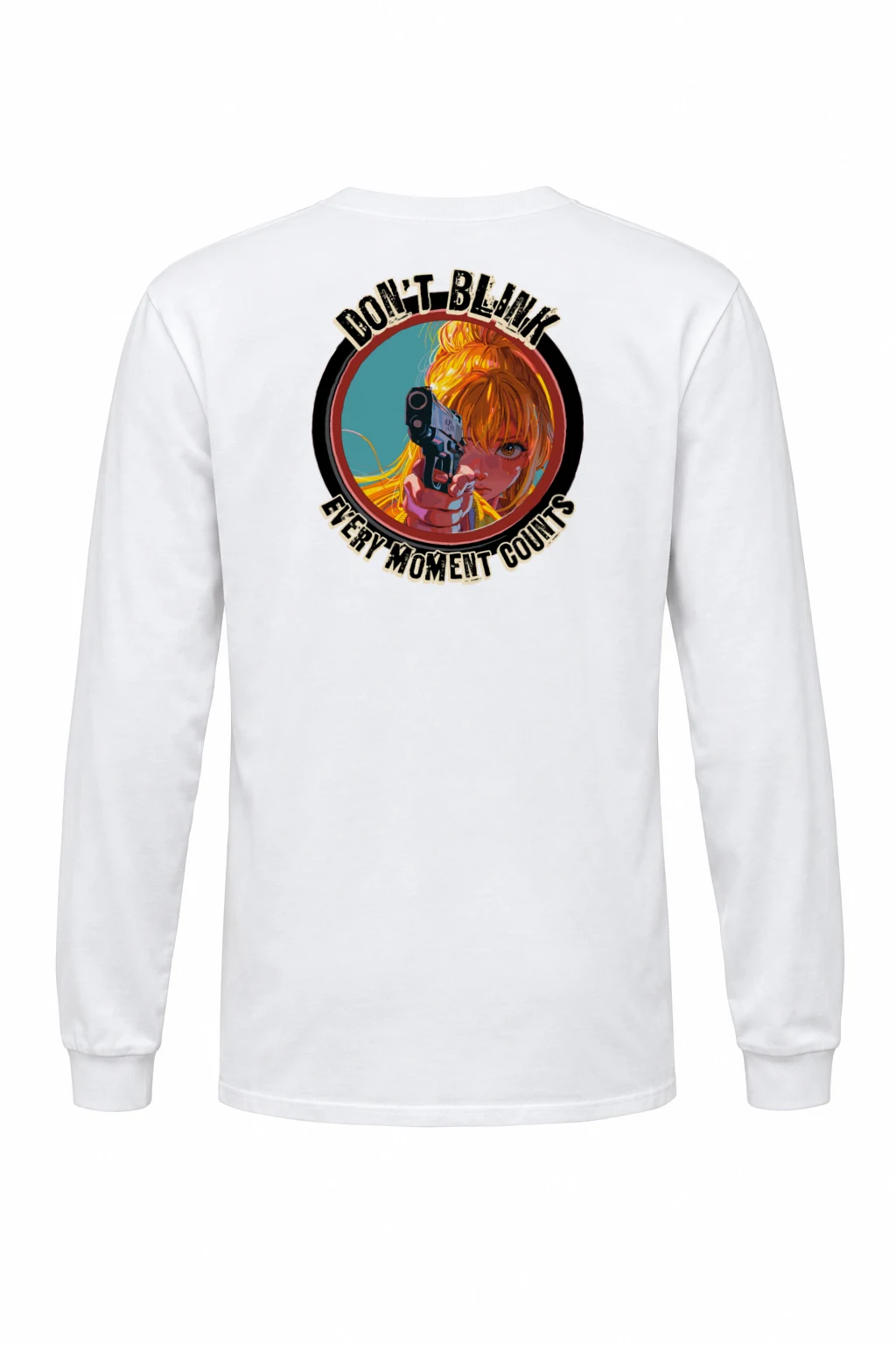 "Don't Blink" Unisex Longsleeve T-shirt | Gildan 2400