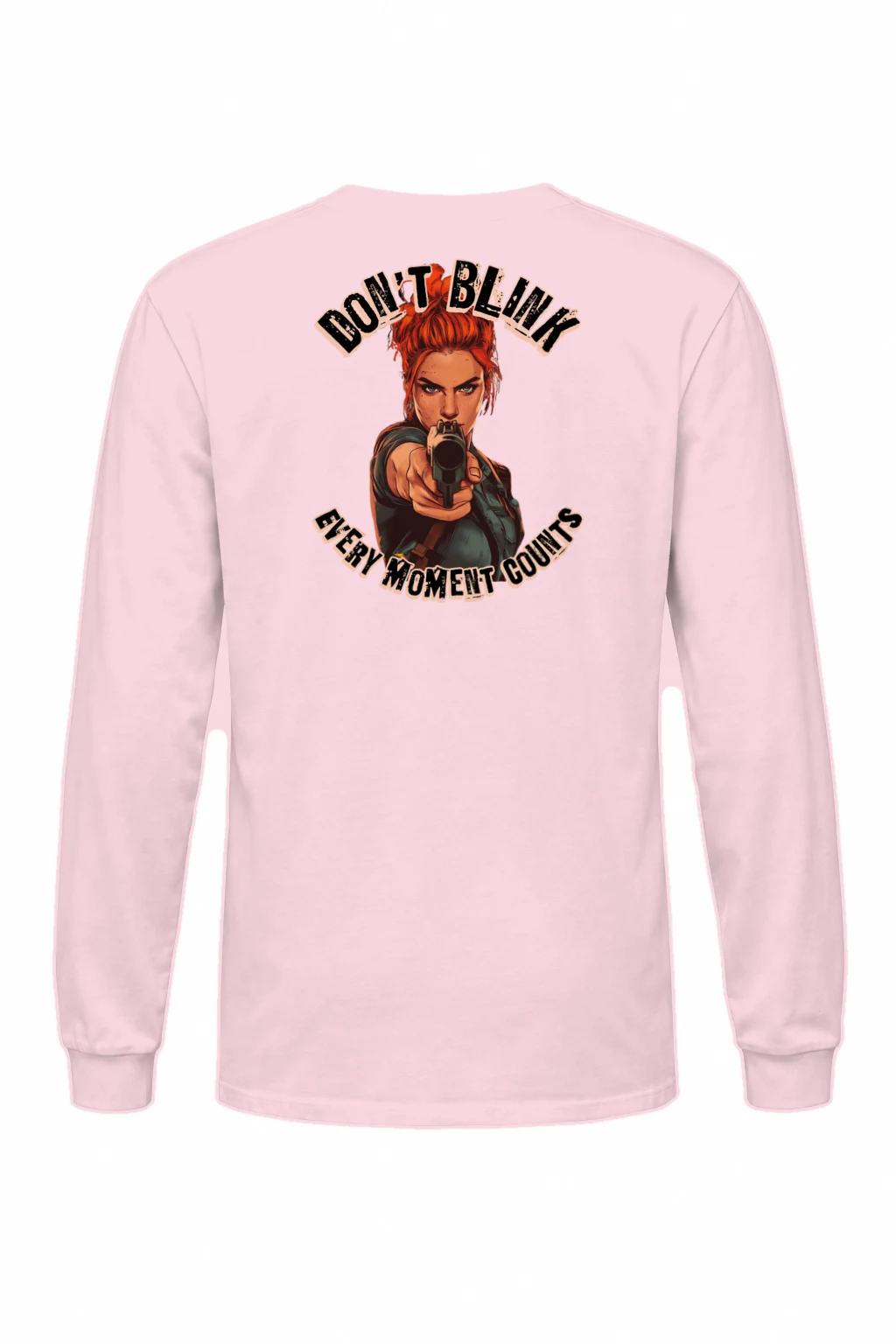 "Don't Blink" Unisex Longsleeve T-shirt | Gildan 2400