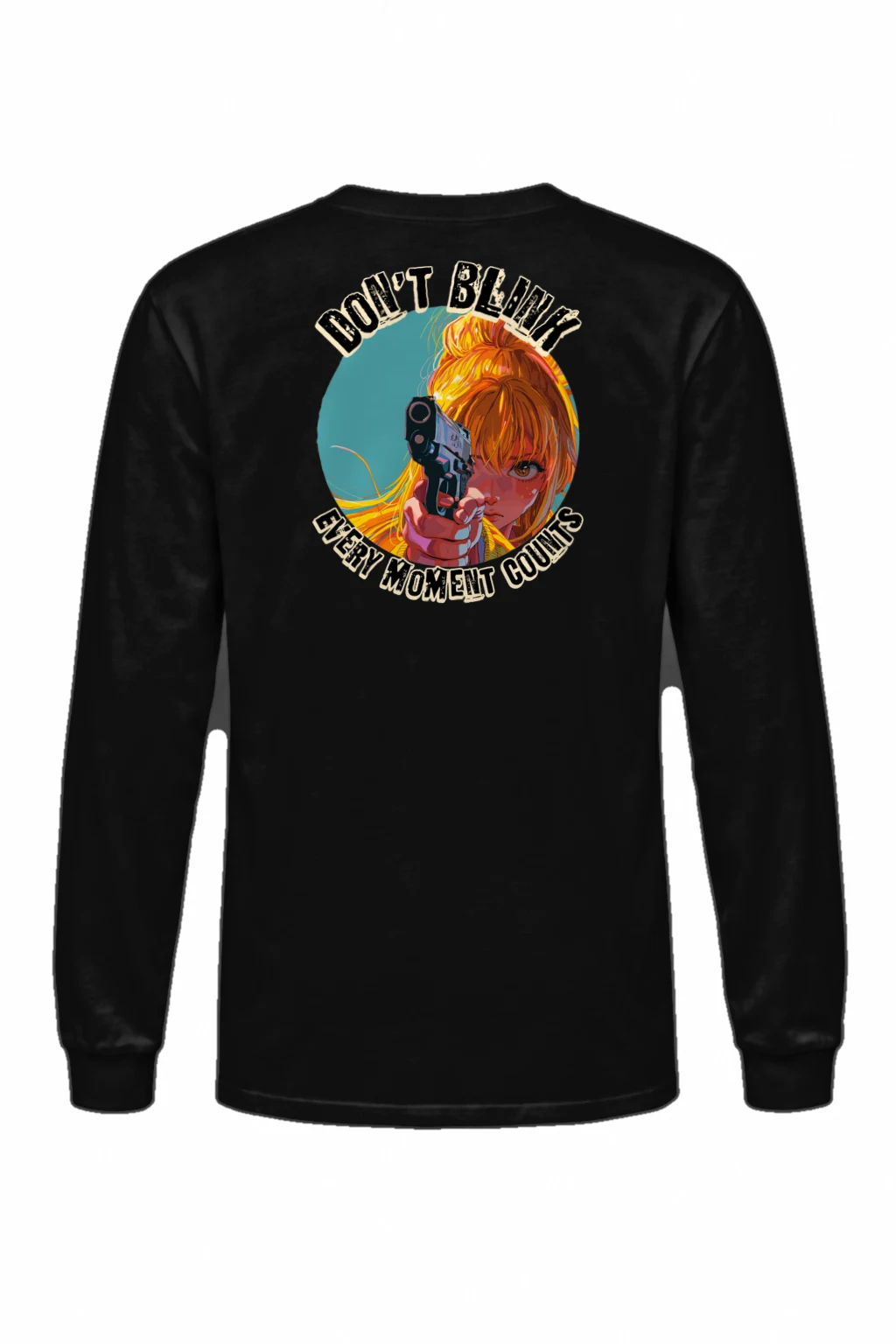 "Don't Blink" Unisex Longsleeve T-shirt | Gildan 2400