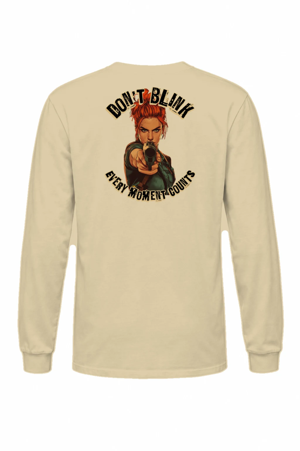 "Don't Blink" Unisex Longsleeve T-shirt | Gildan 2400