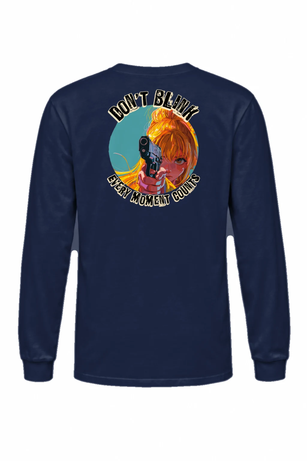 "Don't Blink" Unisex Longsleeve T-shirt | Gildan 2400