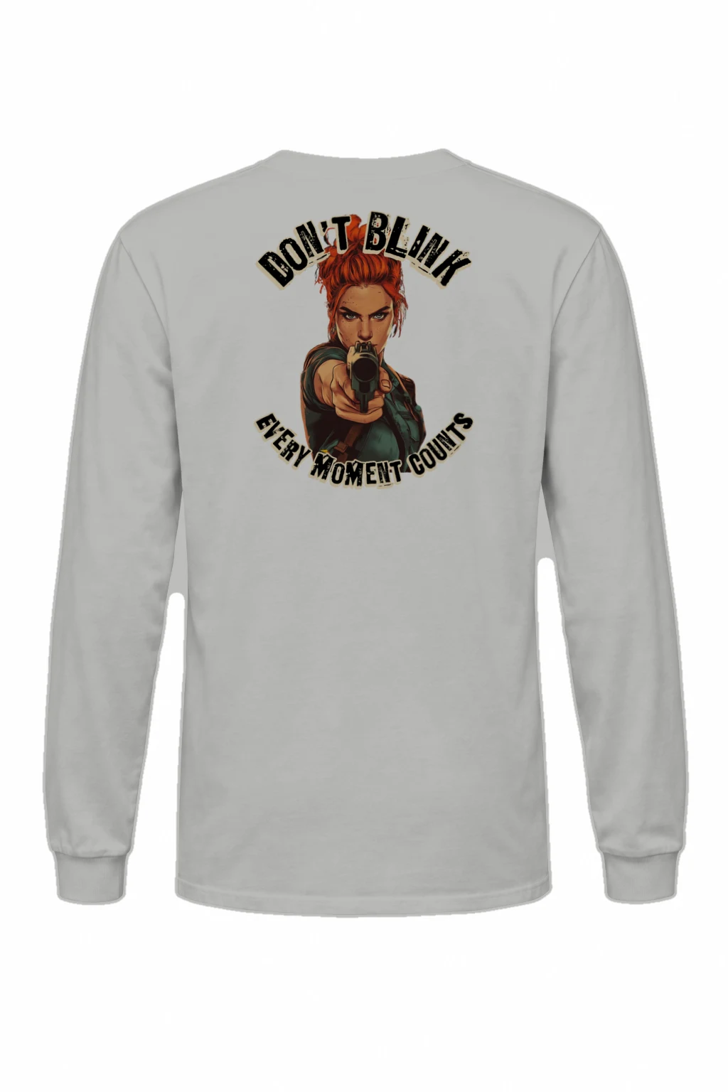 "Don't Blink" Unisex Longsleeve T-shirt | Gildan 2400