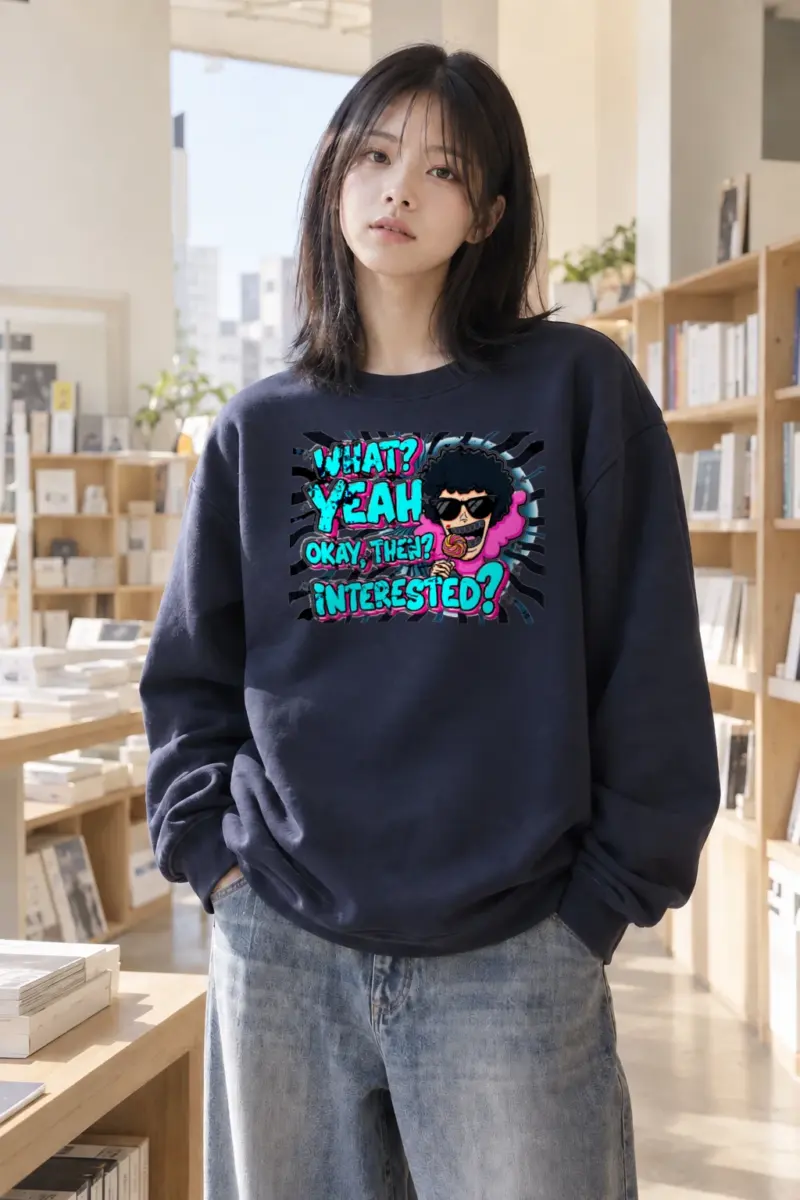 "Don't Care Pop Culture" Heavy Blend Unisex Crewneck Sweatshirt | Gildan 18000