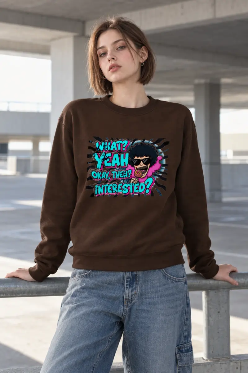 "Don't Care Pop Culture" Heavy Blend Unisex Crewneck Sweatshirt