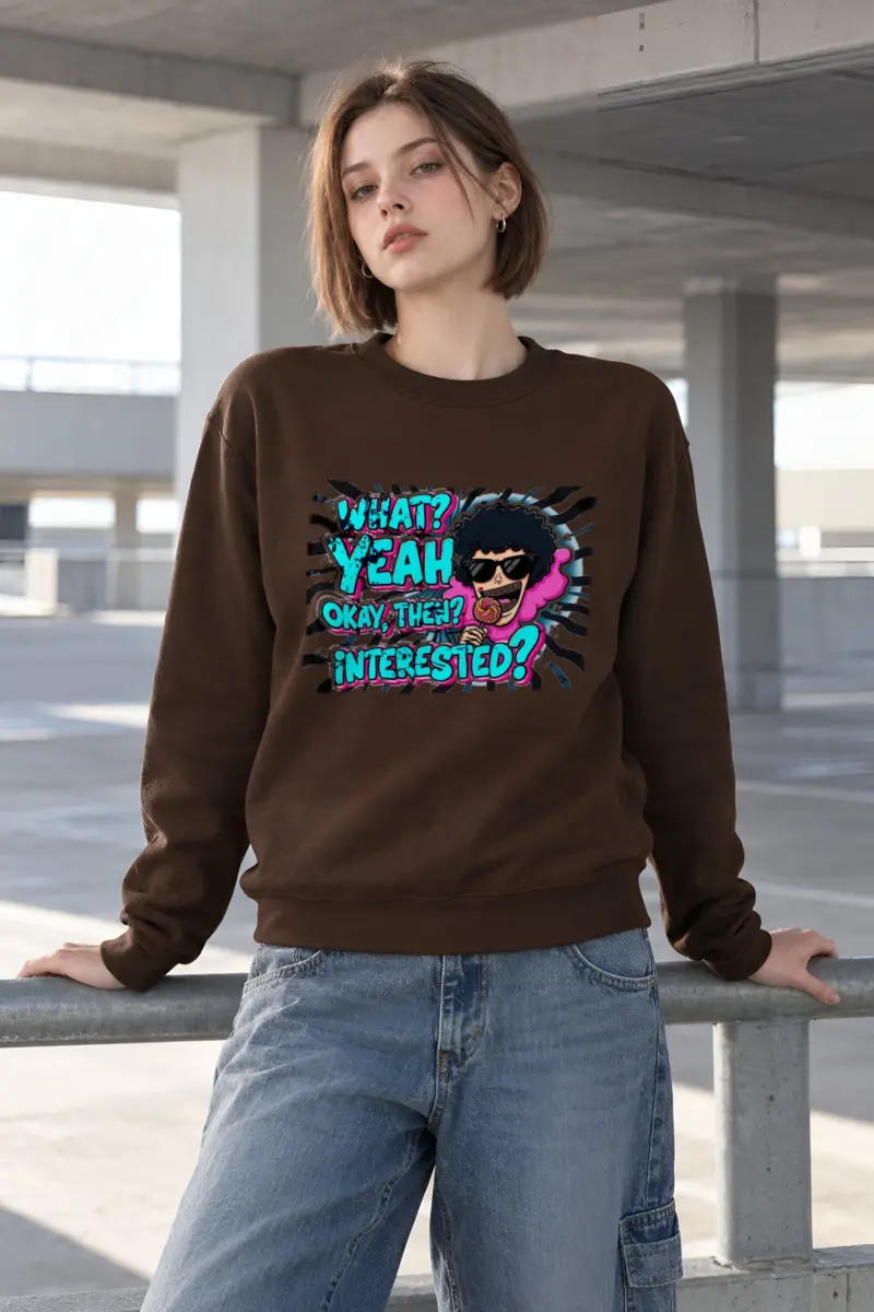 "Don't Care Pop Culture" Heavy Blend Unisex Crewneck Sweatshirt