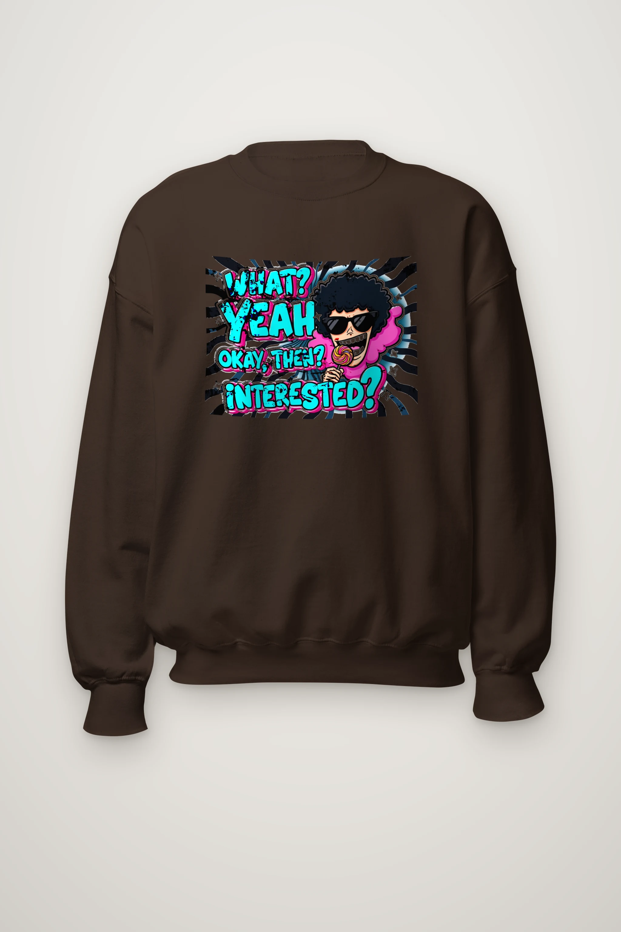 "Don't Care Pop Culture" Heavy Blend Unisex Crewneck Sweatshirt