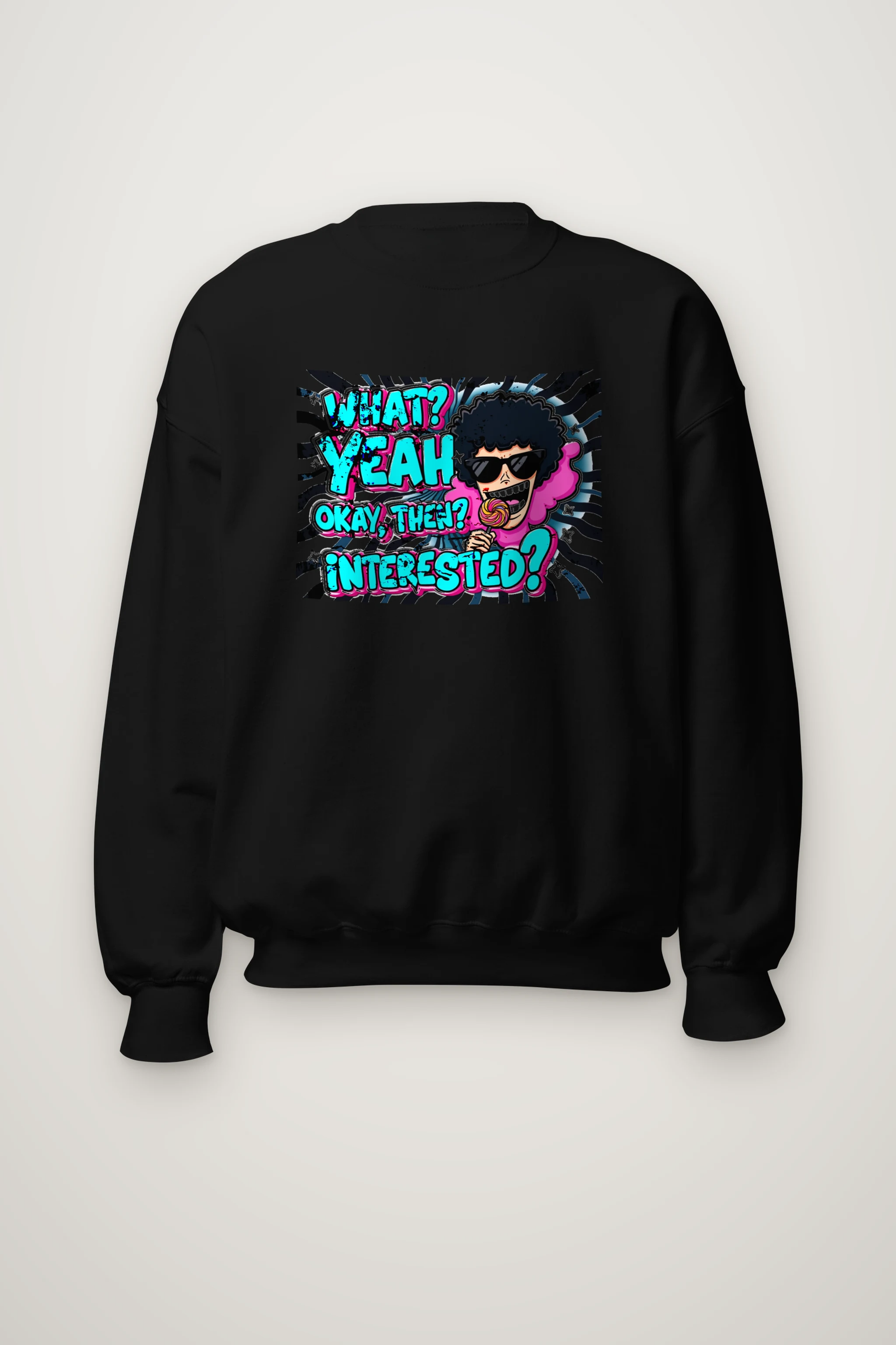 "Don't Care Pop Culture" Heavy Blend Unisex Crewneck Sweatshirt