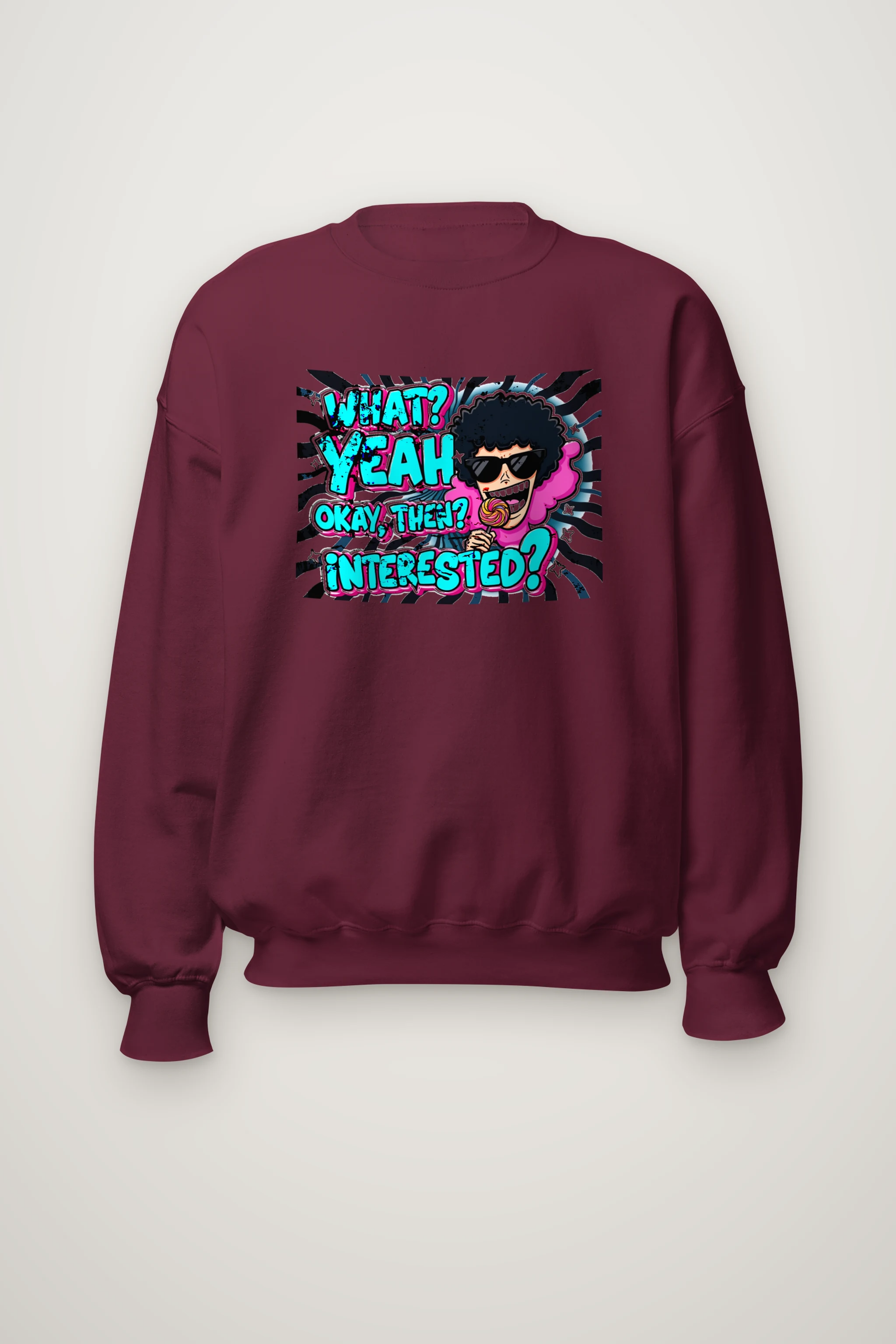 "Don't Care Pop Culture" Heavy Blend Unisex Crewneck Sweatshirt
