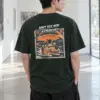 "Don't Talk With A Stranger" Heavyweight Unisex Crewneck T-shirt | Gildan 5000